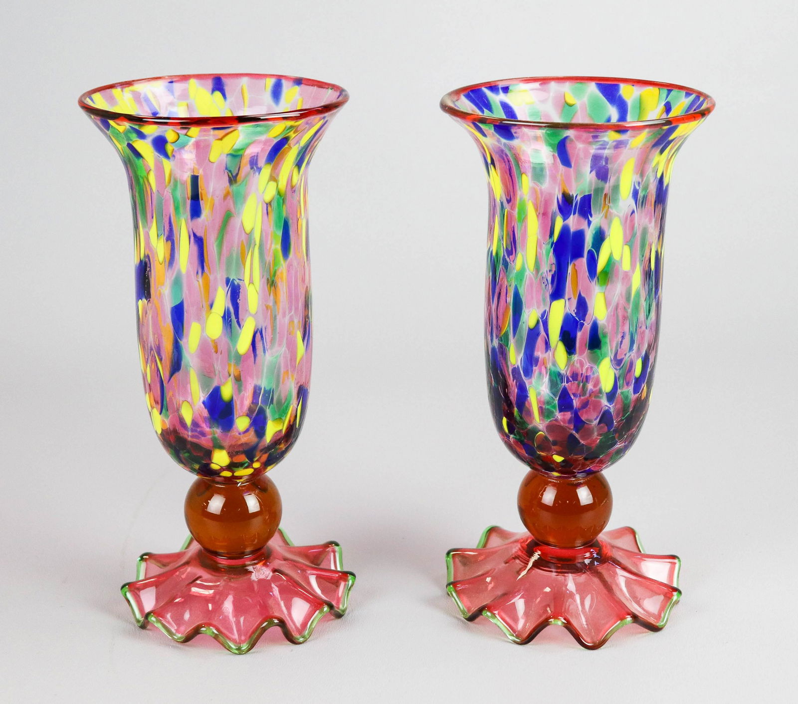 PR Italian Glass Vases (1 of 1)