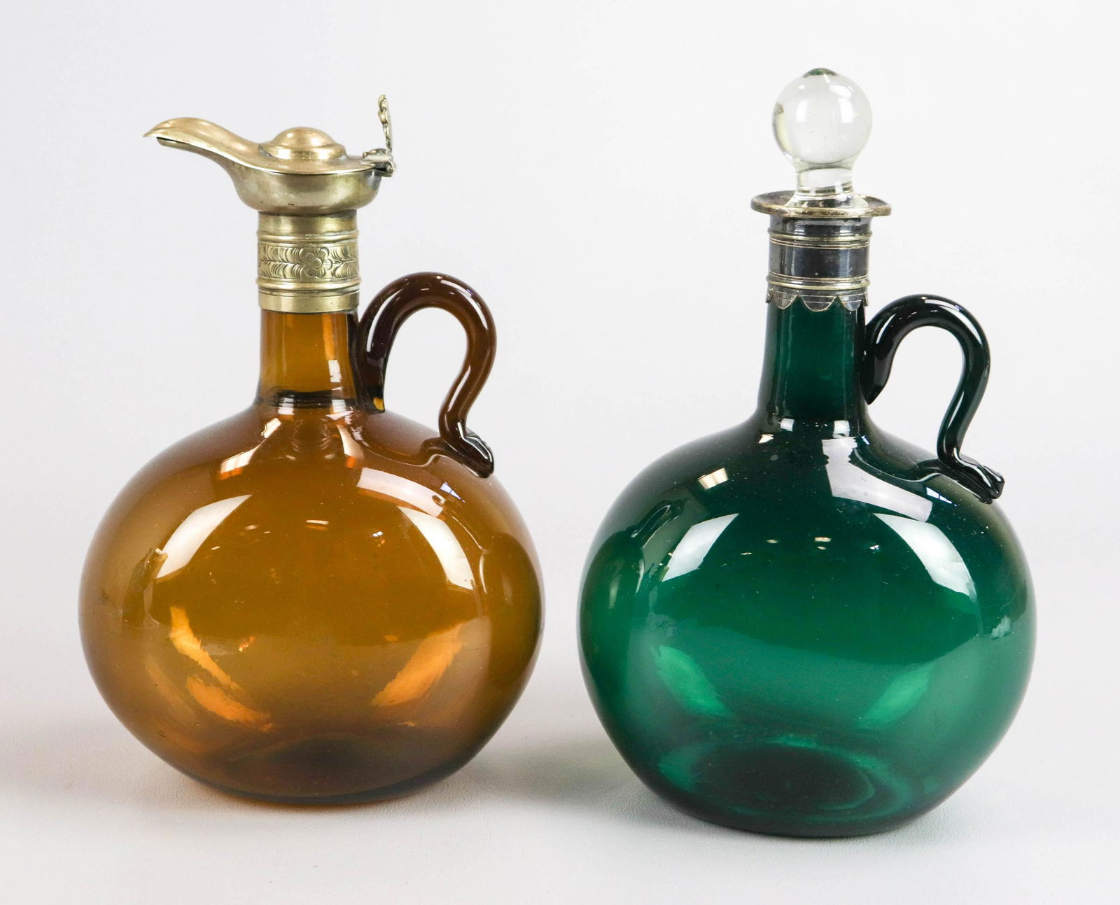 (2) 19th c. English Claret Jugs (1 of 1)