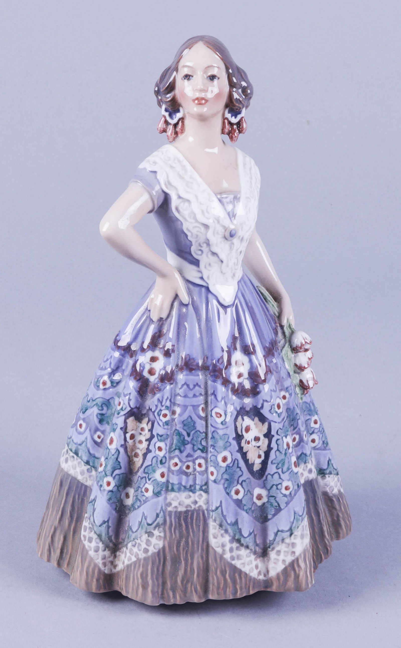 Dahl Jensen porcelain figurine, Spanish Lady #1124 (1 of 1)