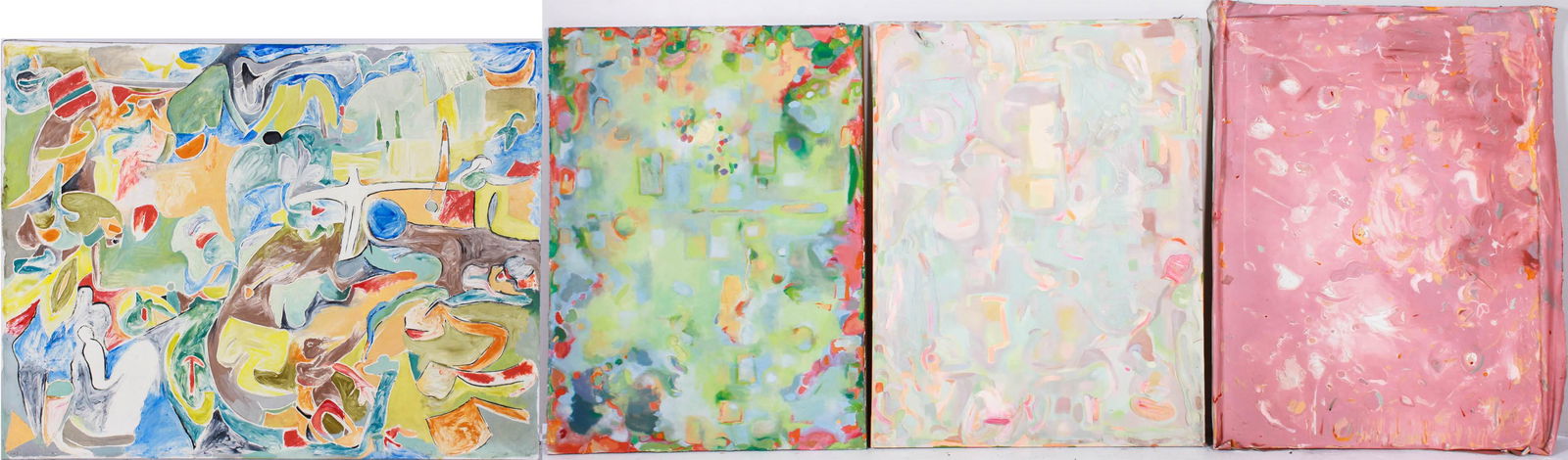 (4) Kathie Brown Abstract Paintings (1 of 6)