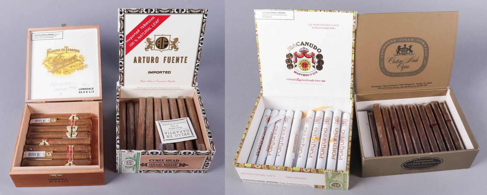 (4) Boxes of Cigars (1 of 3)