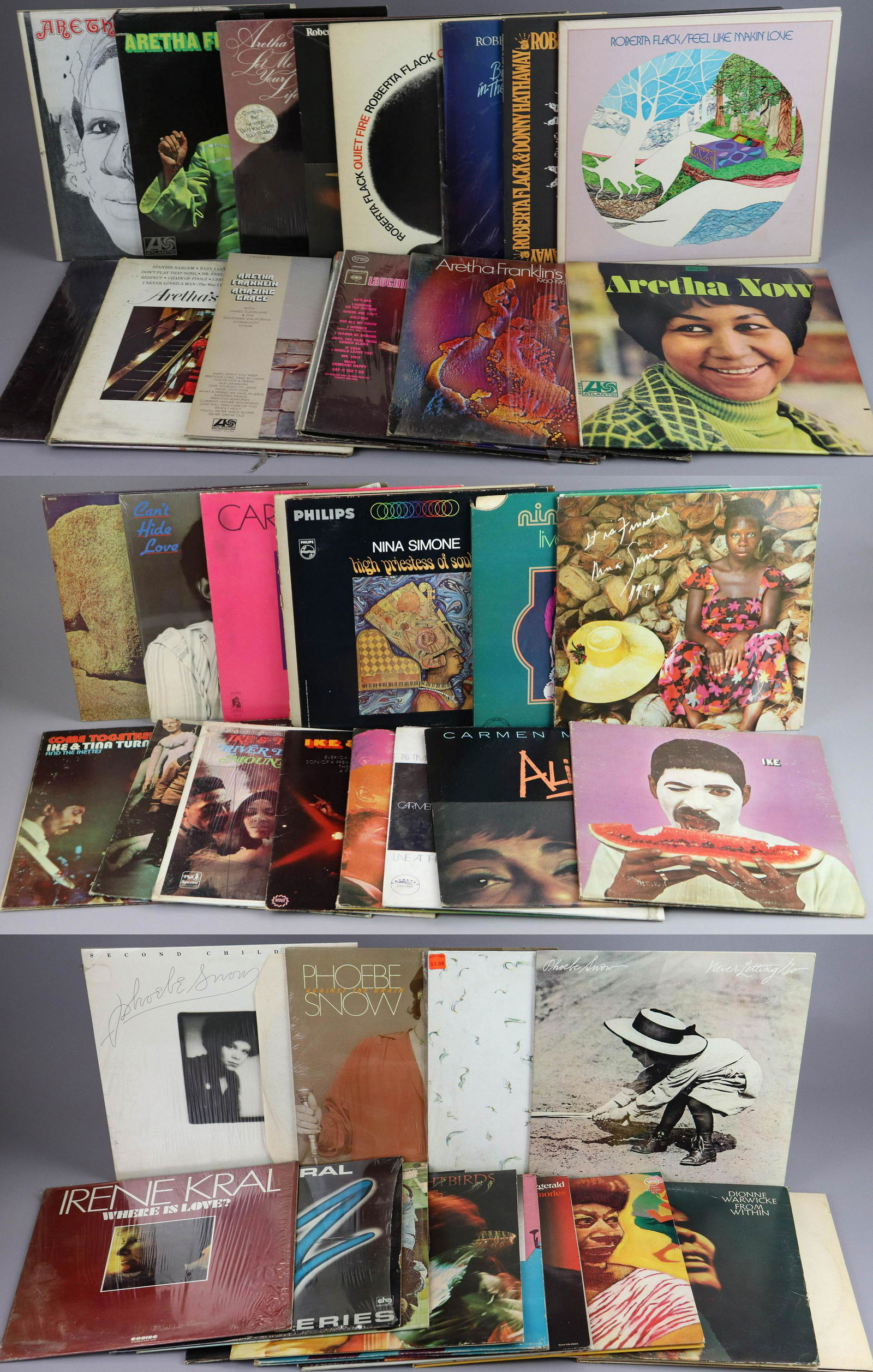 33-1/3 Vinyl LP Lot, Jazz/R&B, Soul (1 of 4)