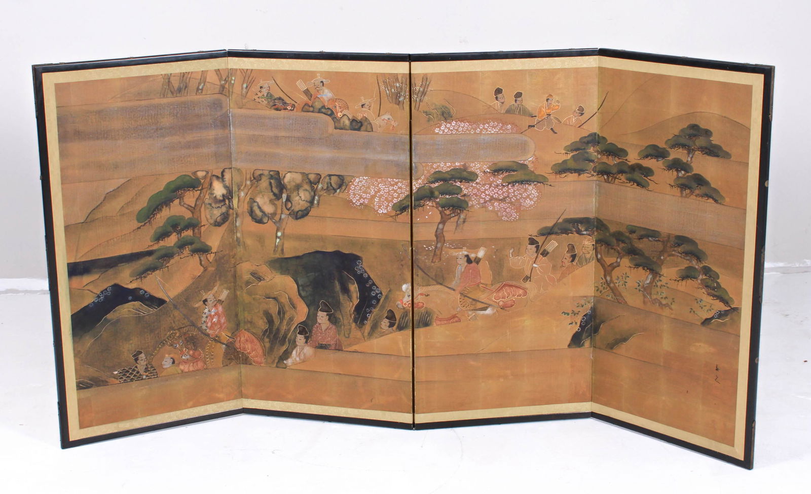 Chinese 4-panel screen (1 of 2)