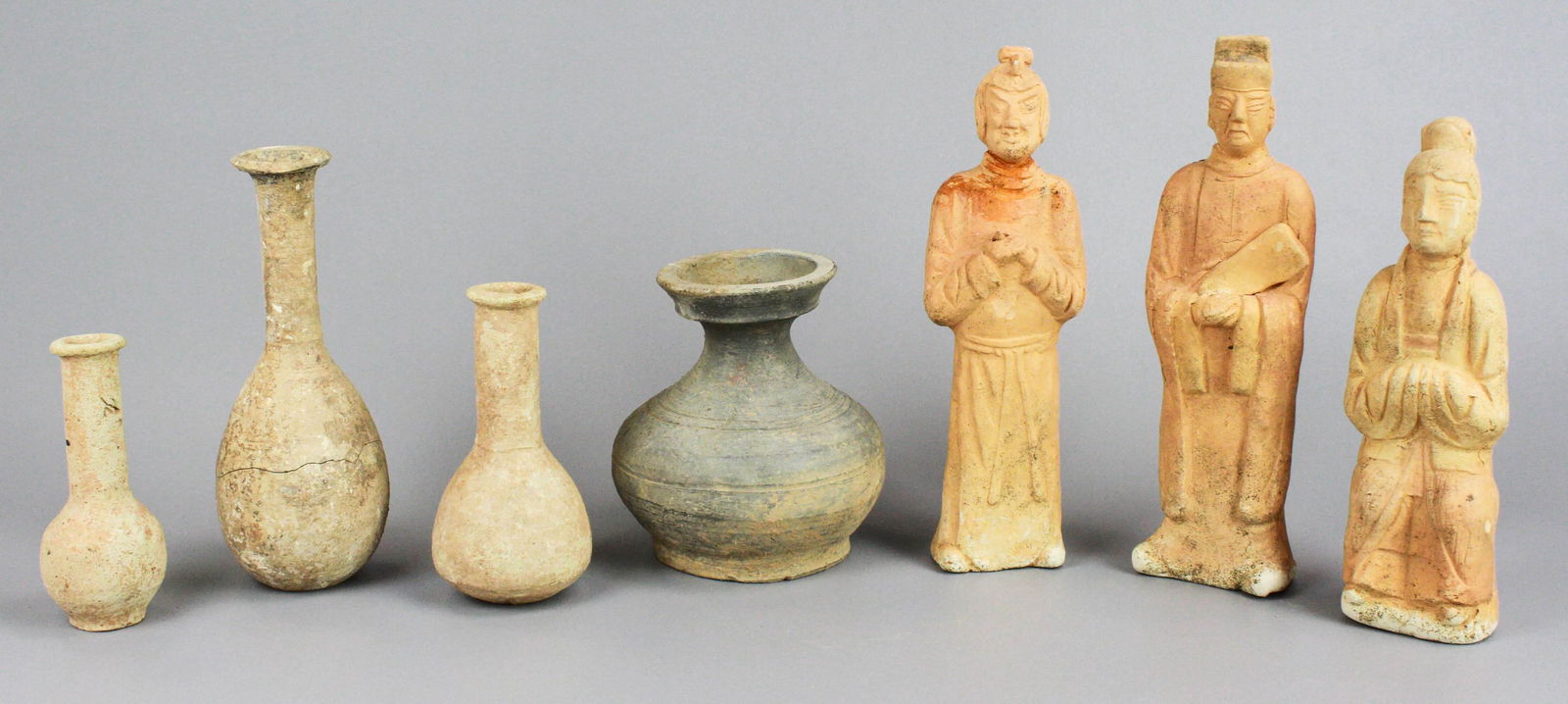 (7) Pcs Chinese Pottery (1 of 3)