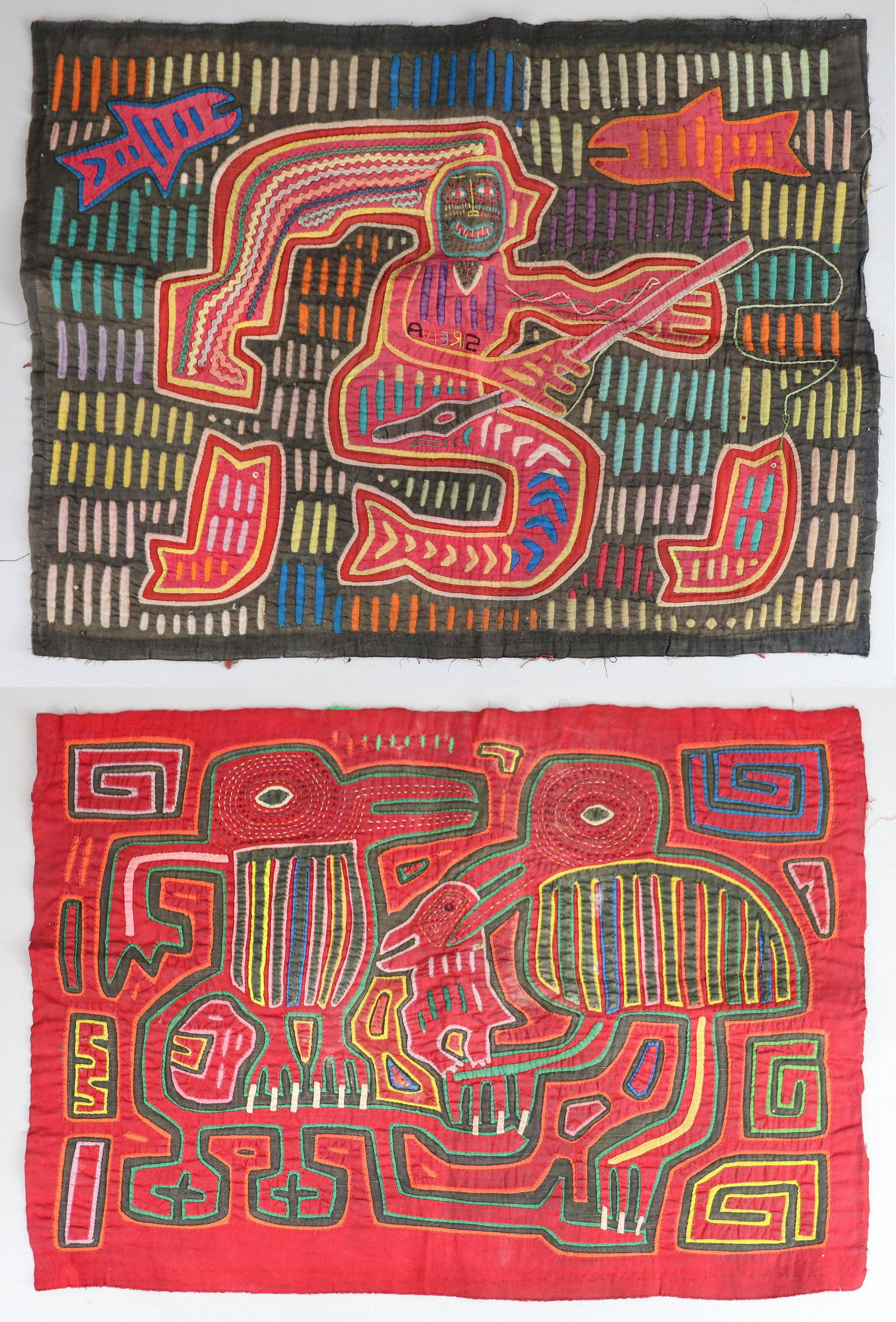 (2) Mola Applique Panels (1 of 4)