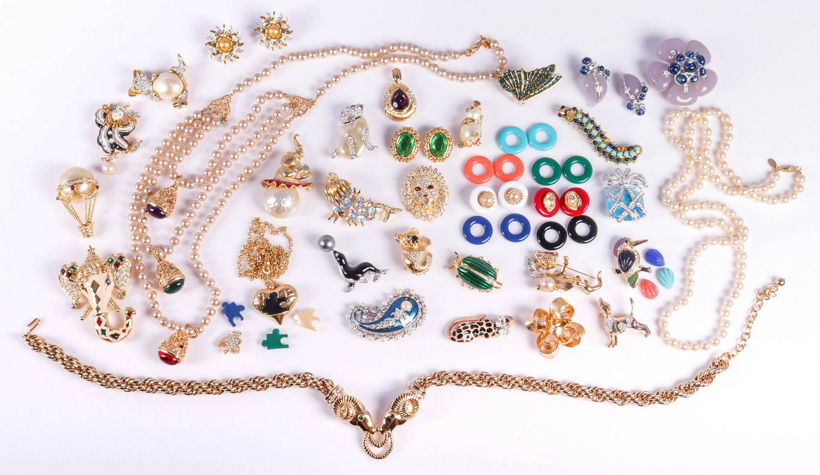 Large Collection of Kenneth Jay Lane Jewelry KJL (1 of 4)