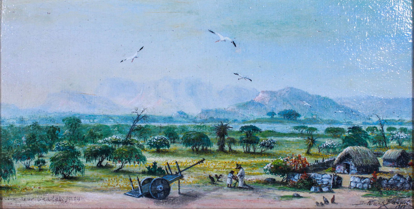 D Frank Brown "Near Guadalajara, Mexico" (1 of 4)