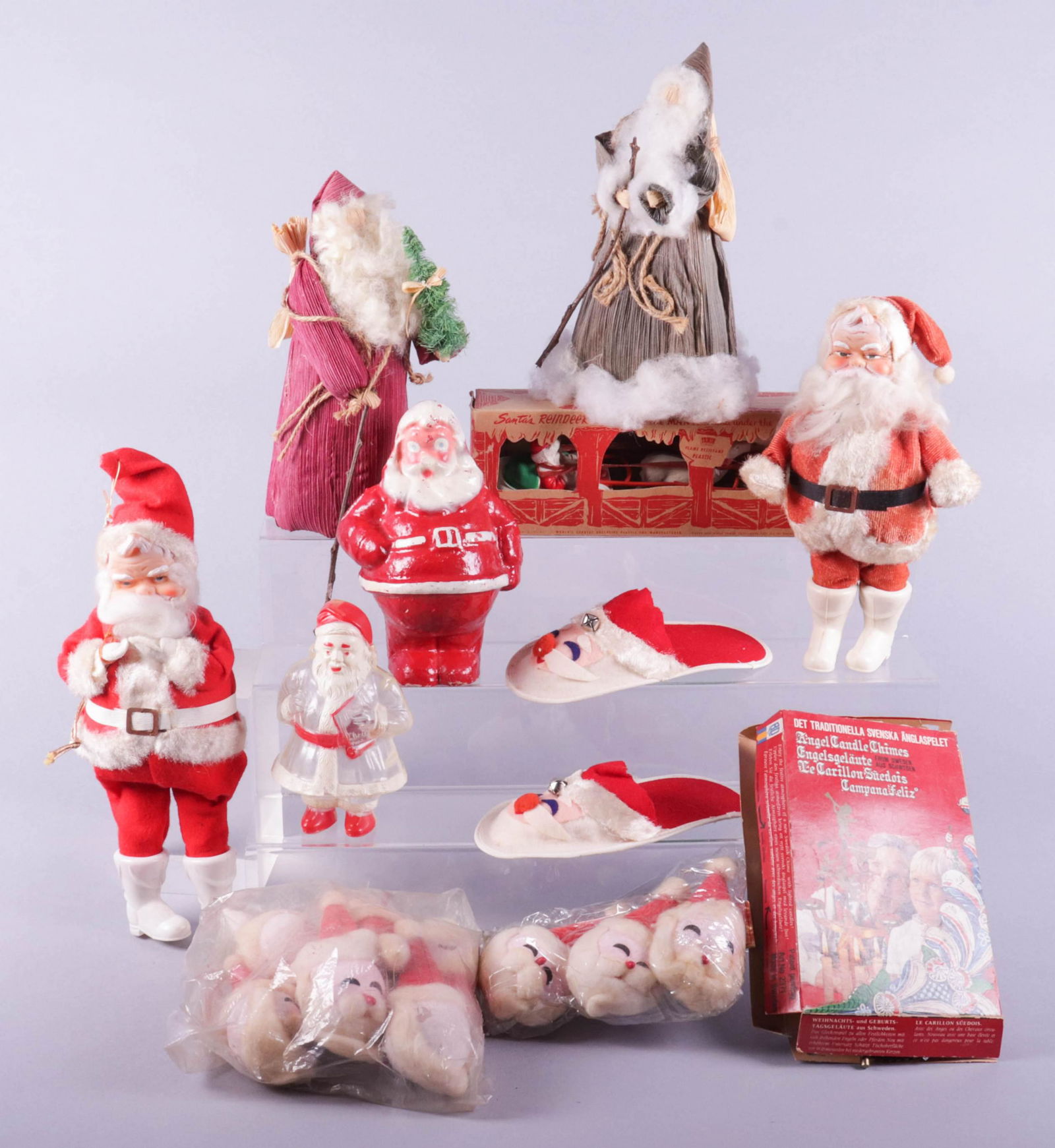 Vintage Santa Grouping (1 of 1)