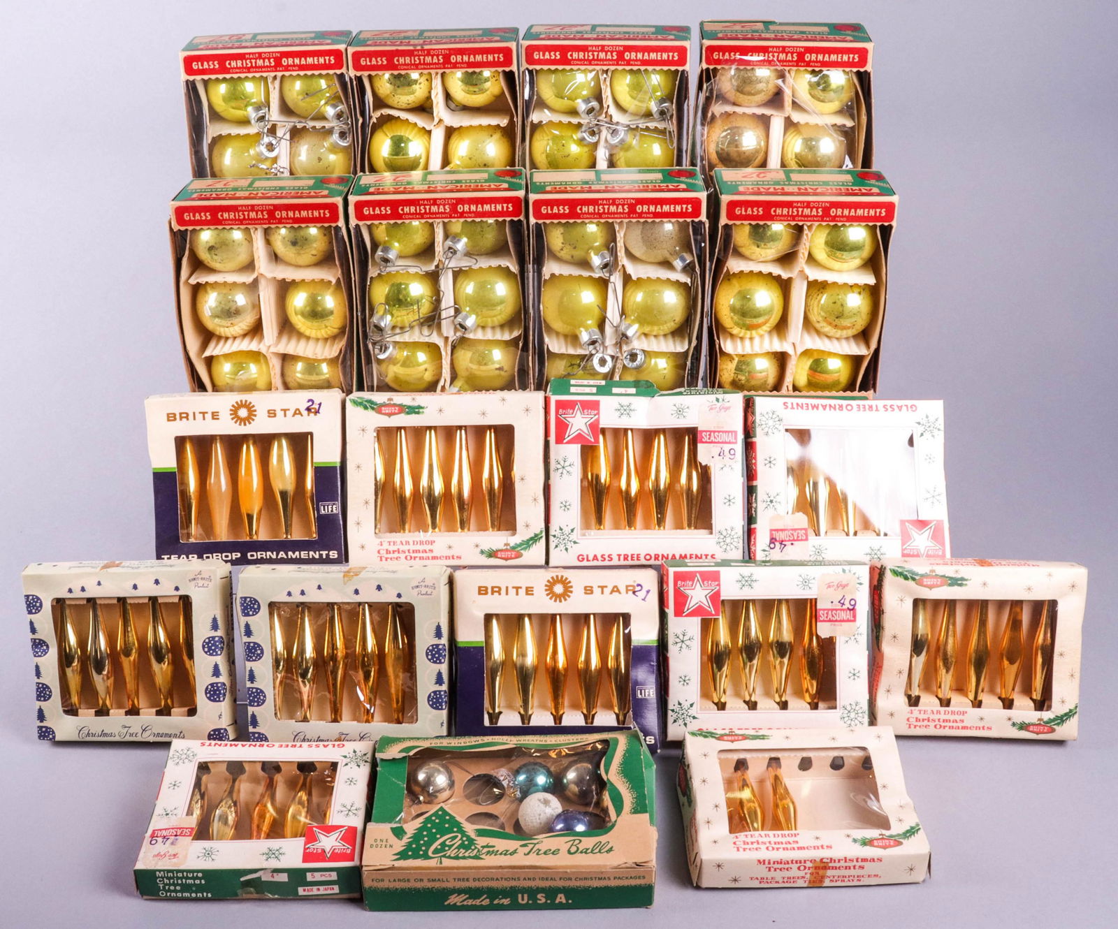 (15)+ Vintage Christmas Ornament Boxes (1 of 1)