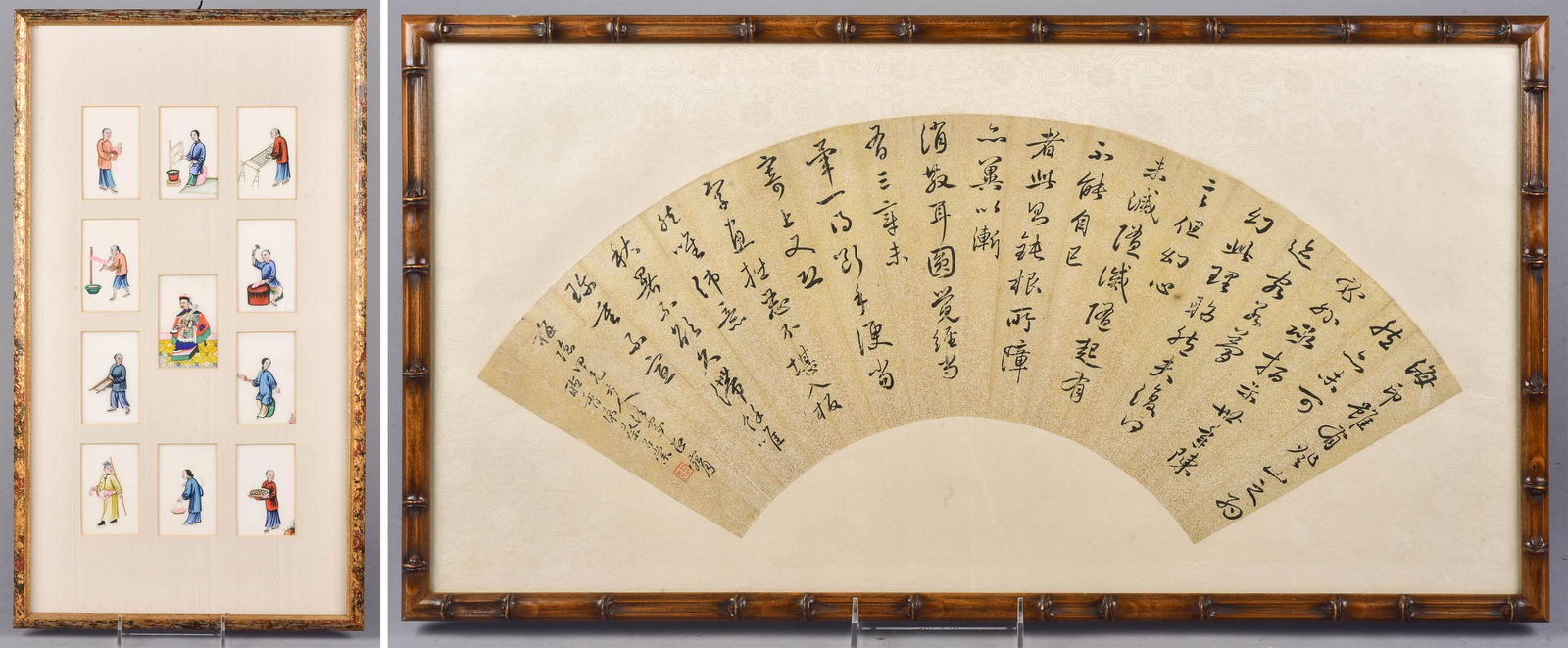 (2) Chinese Paintings (1 of 6)