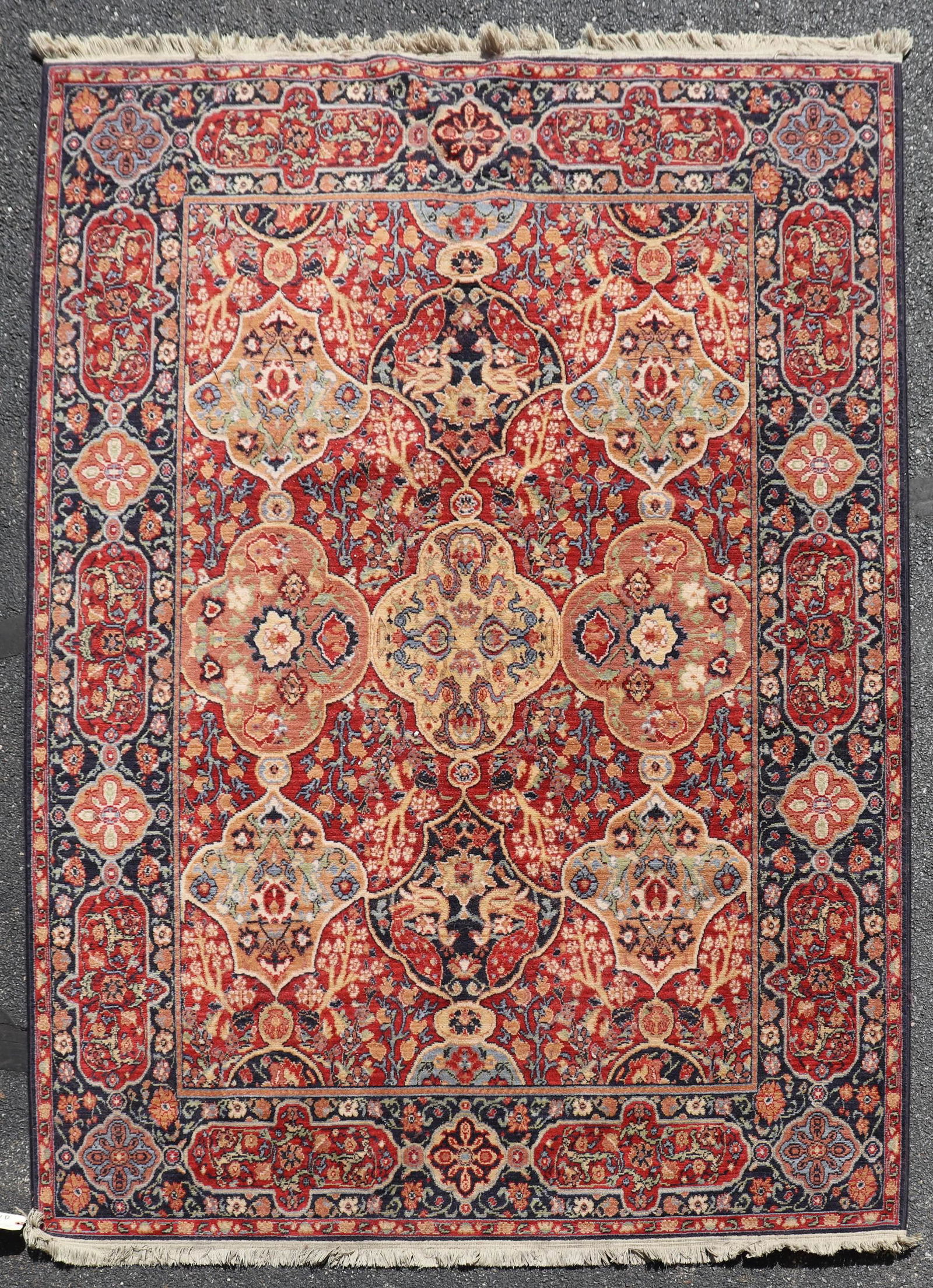 5'1" X1'10" Machine Made Tabriz Rug (1 of 3)