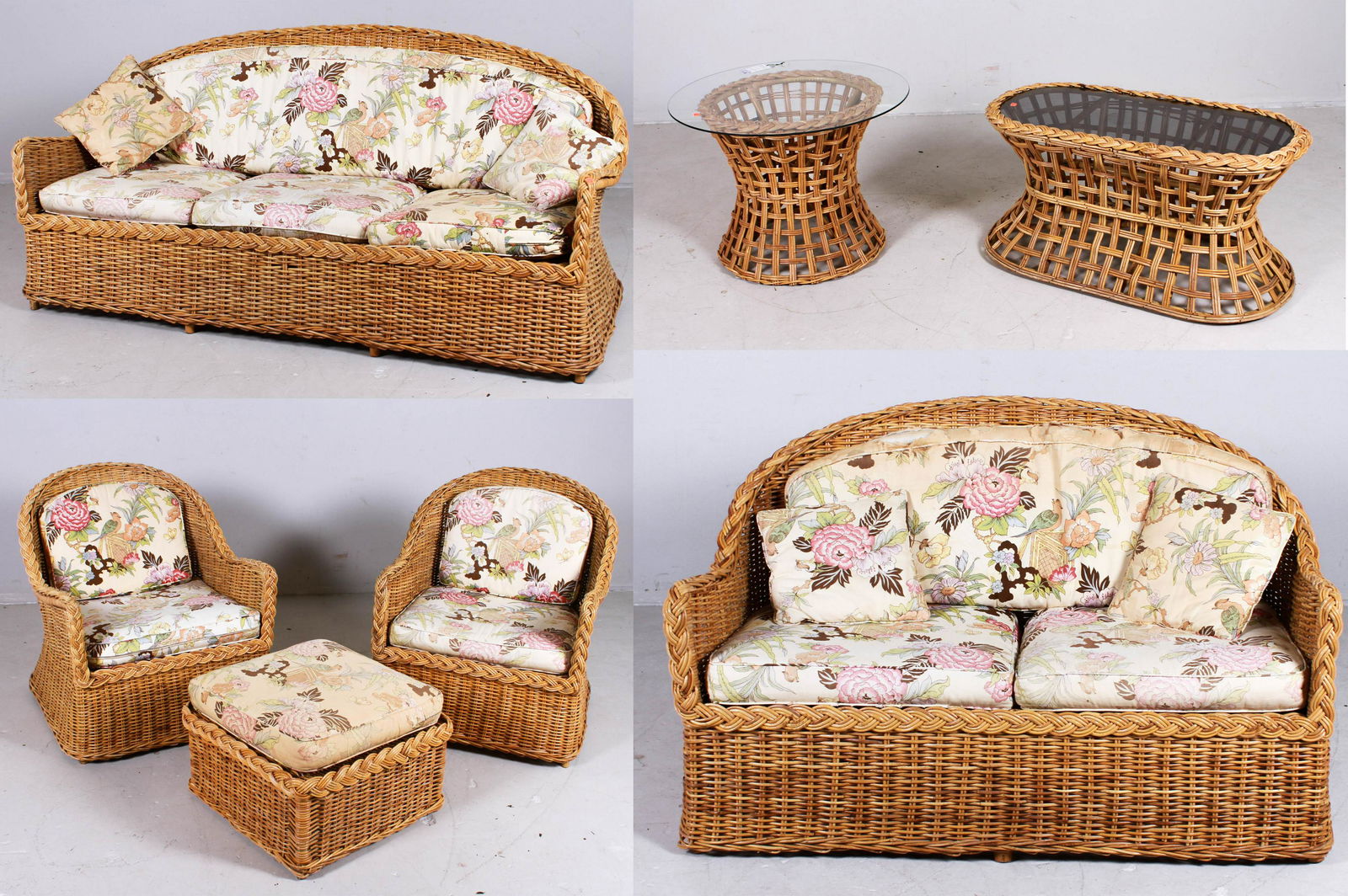 (7) pc Wicker patio set (1 of 5)