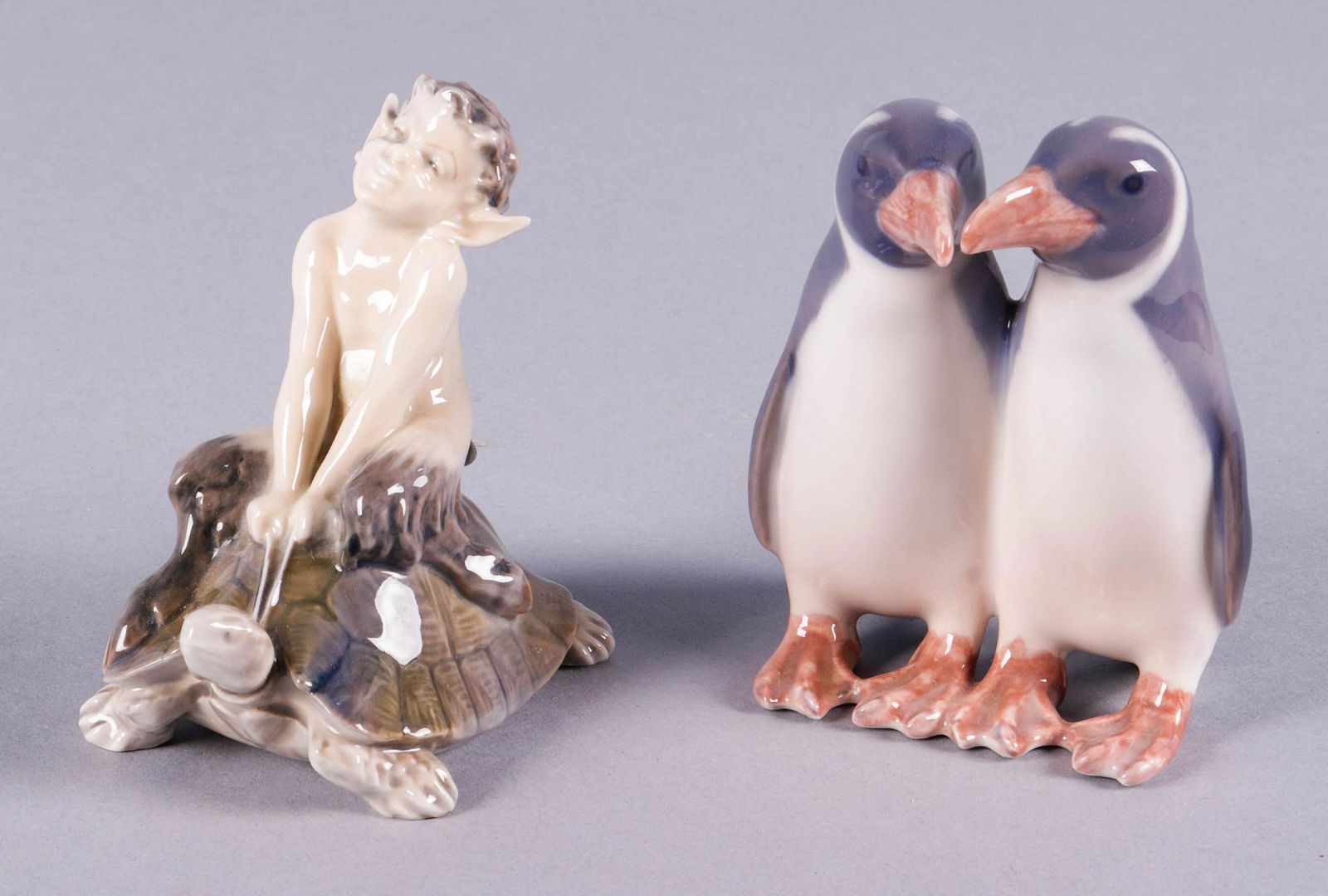 (2) Royal Copenhagen Porcelain Figures (1 of 1)