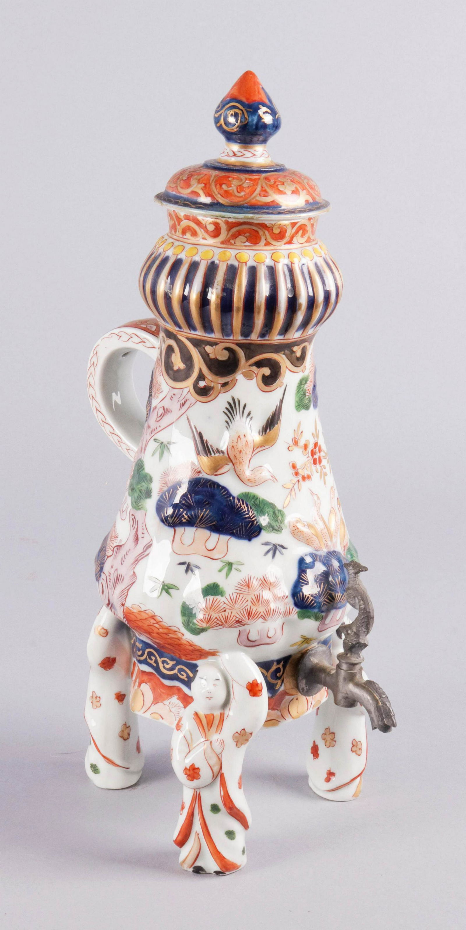 Figure Raised Imari Spirit Dispenser (1 of 2)