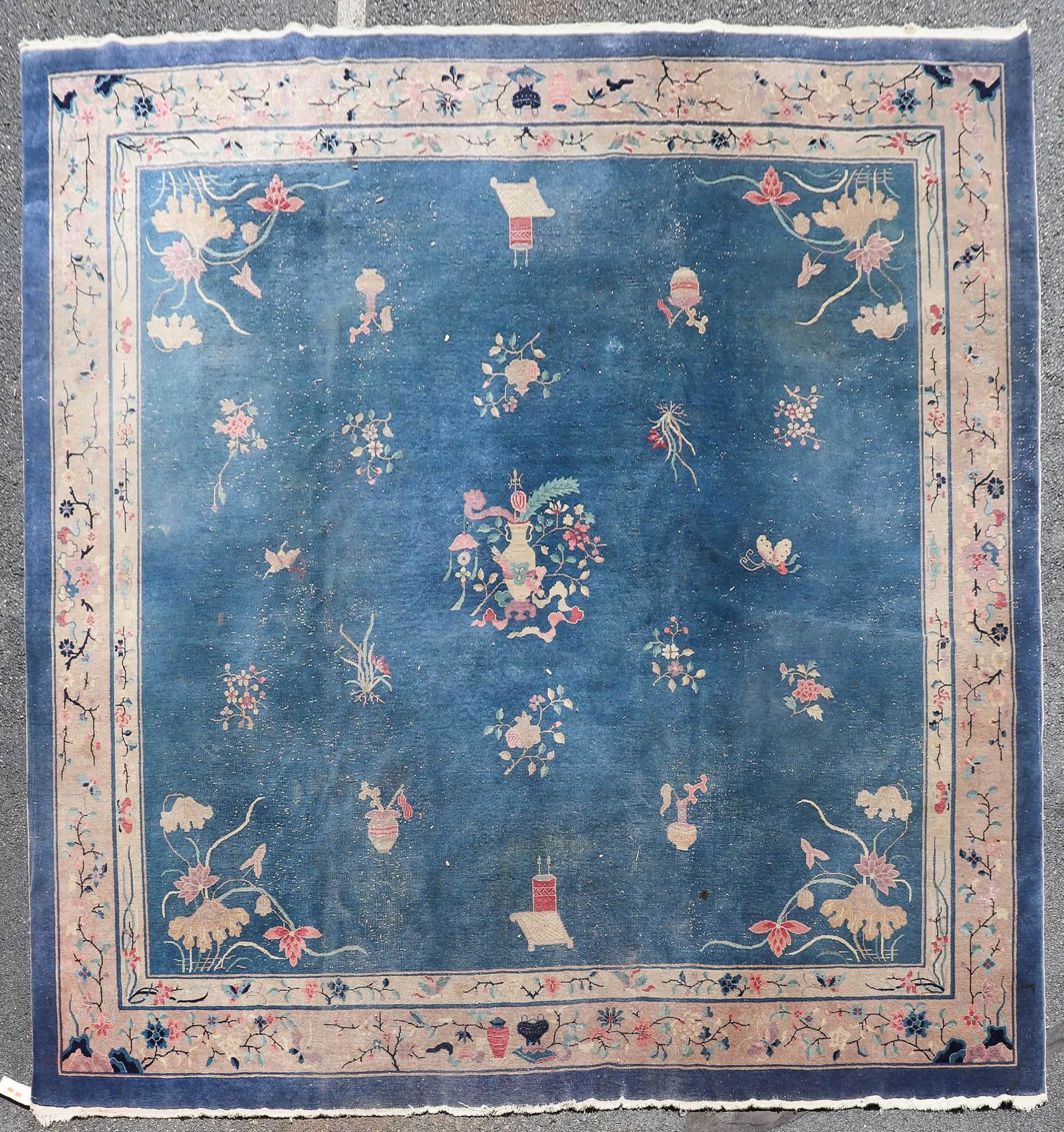 11'6" X 11'10" Chinese Art Deco Rug (1 of 13)