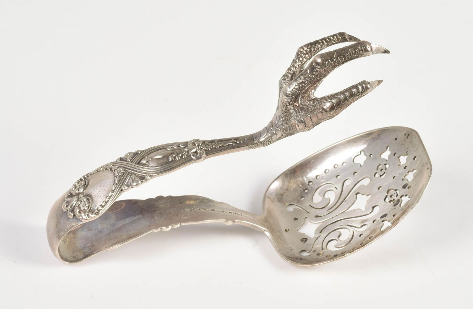 Tiffany & Co Sterling St James Ice Tongs (1 of 4)