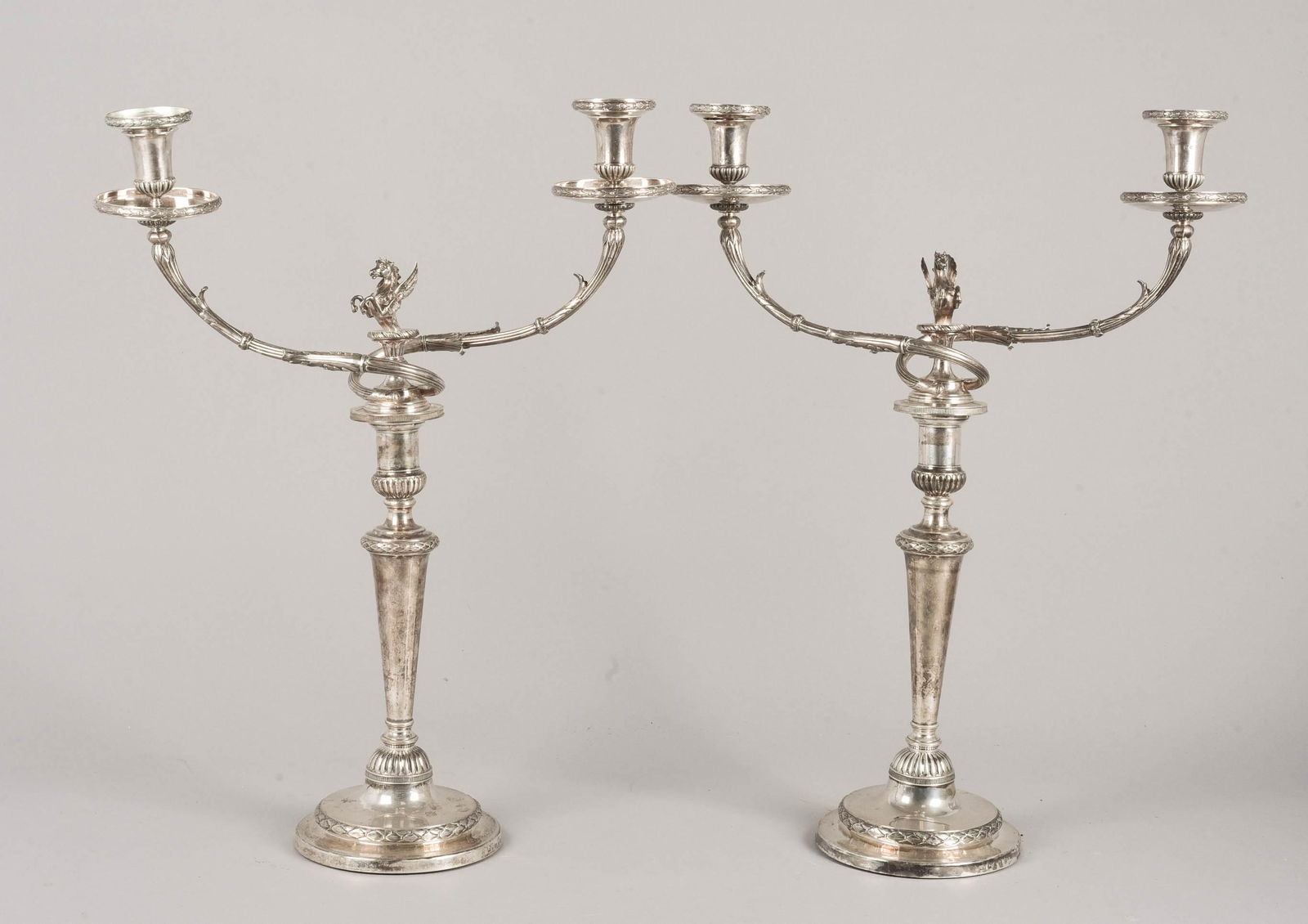 Pr George III Silver Candelabra, Matthew Boulton (1 of 11)