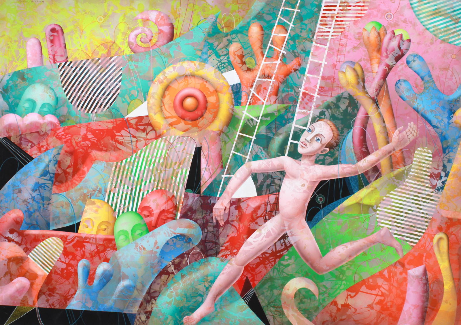 Yankel Ginzburg Lg Format Surrealist Composition (1 of 8)