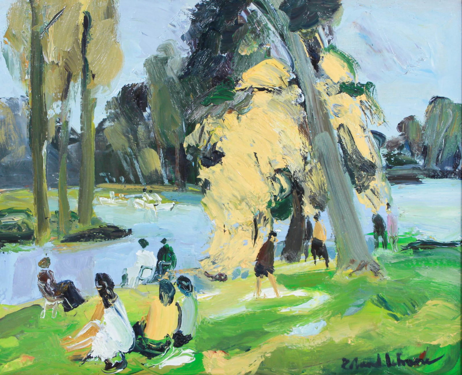 Roland Lefranc "Au Bois de Boulogne" (1 of 4)