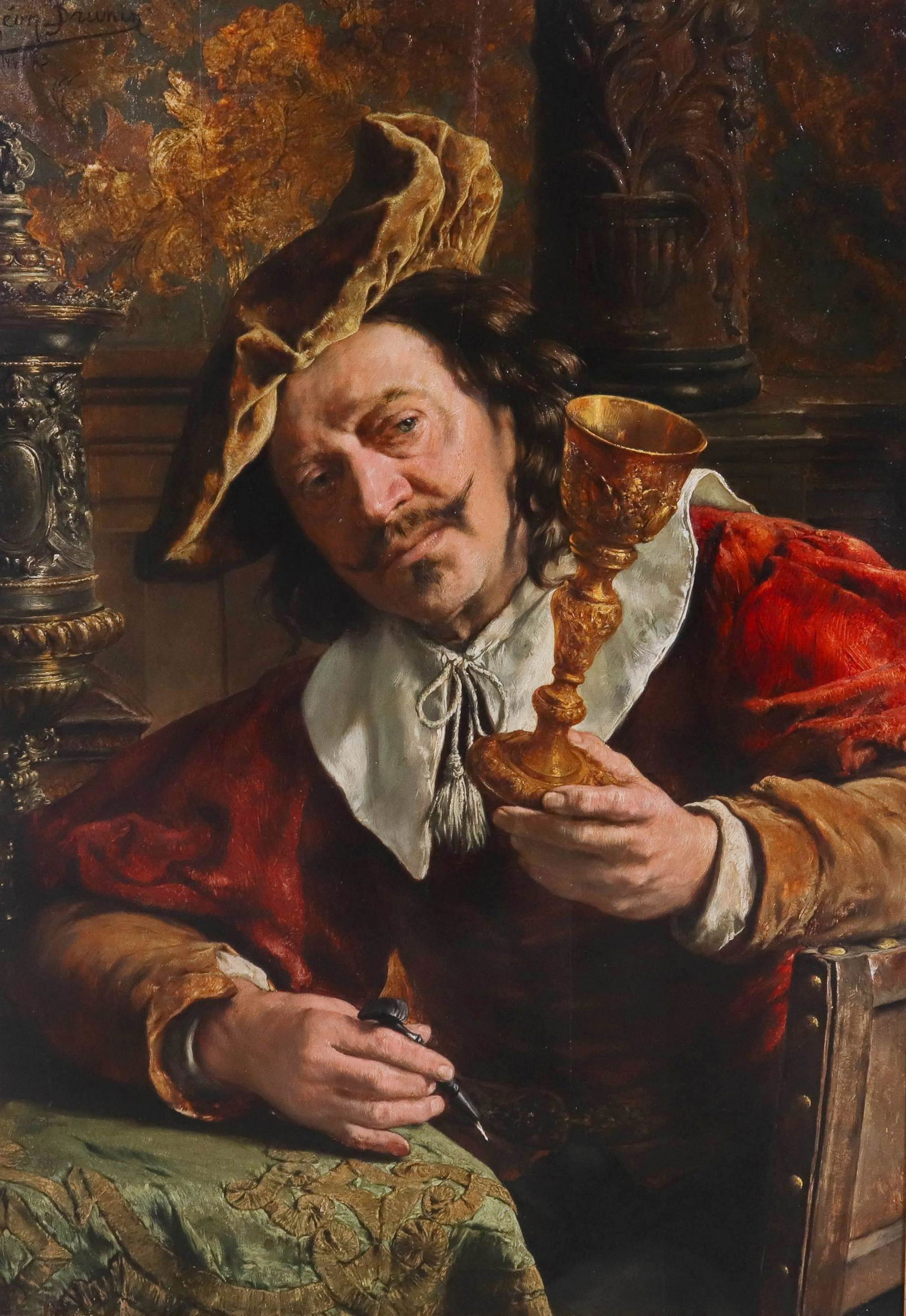 Leon Brunin Portrait of a Silversmith (1 of 6)