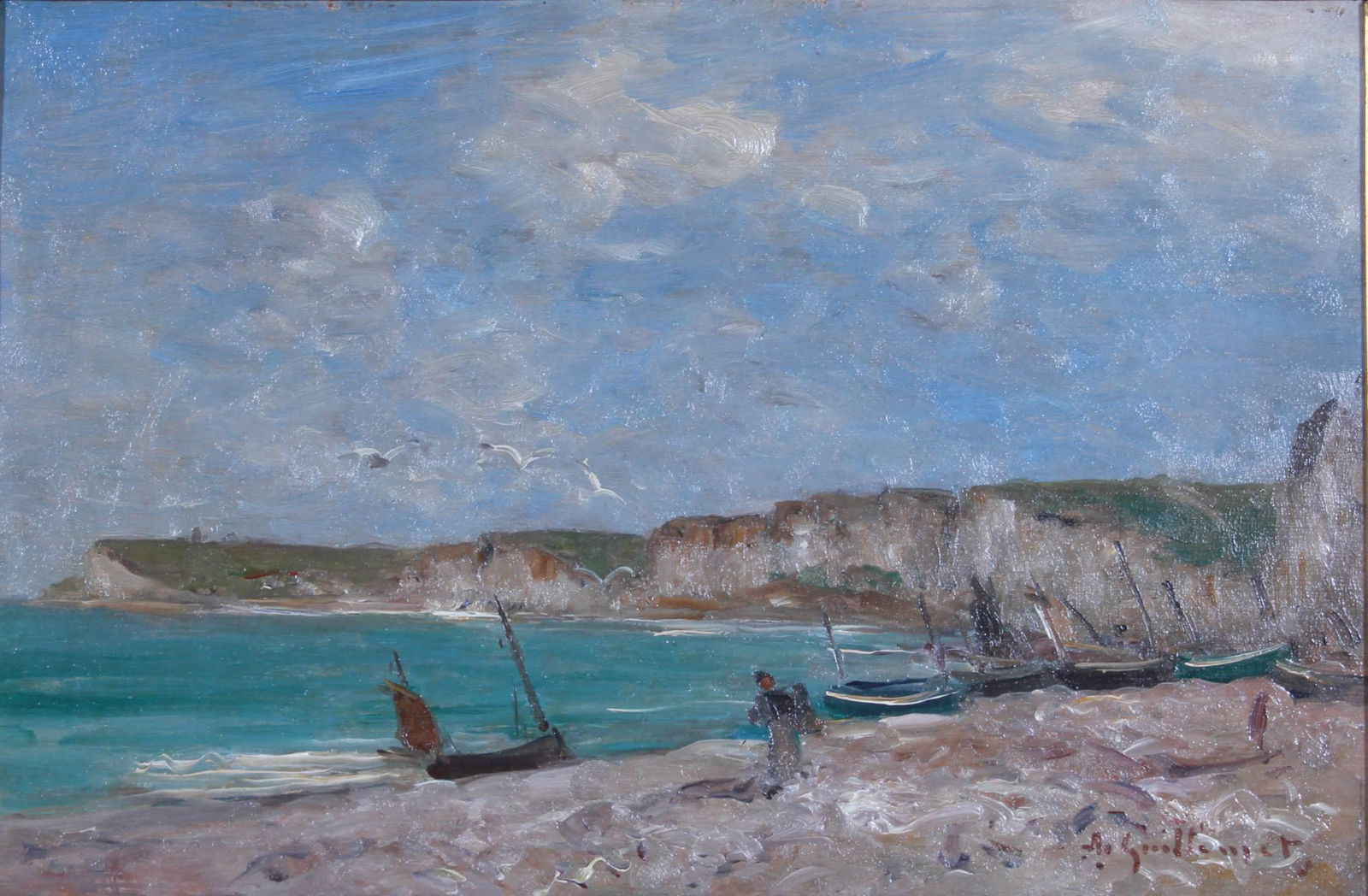 Antoine Guillemet Boats on the Beach (1 of 4)
