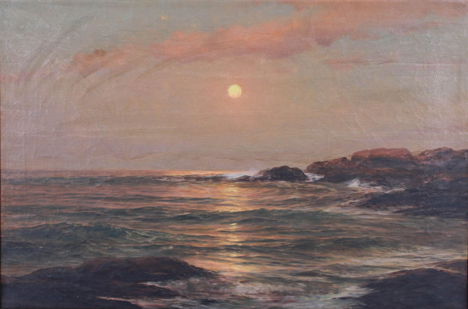 Warren Sheppard "Seascape at Sunset" (1 of 4)