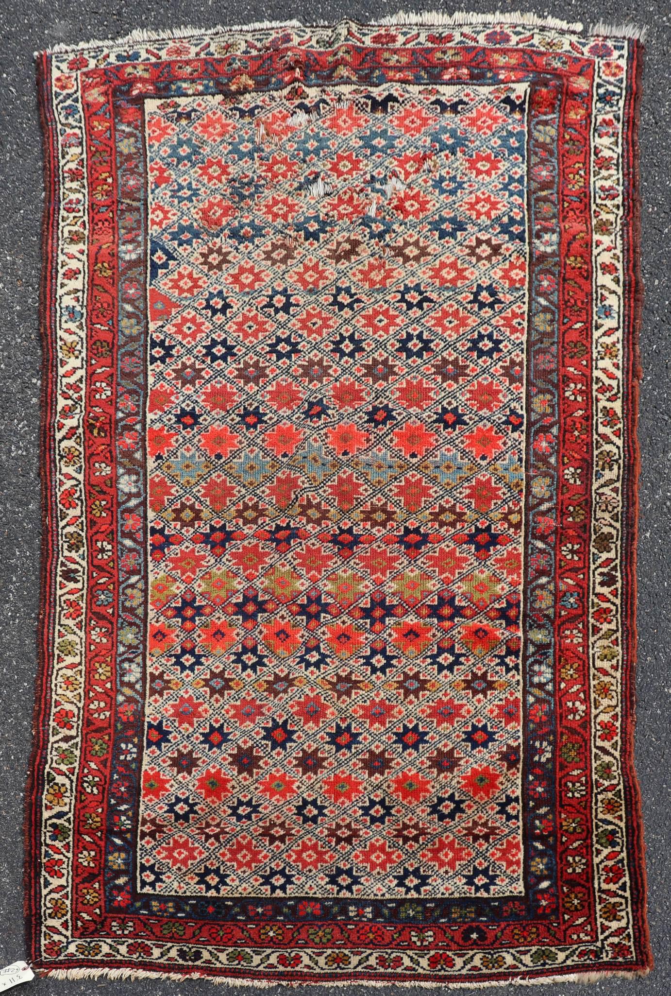 3'11" X 6'7" Kurdish Runner (1 of 7)