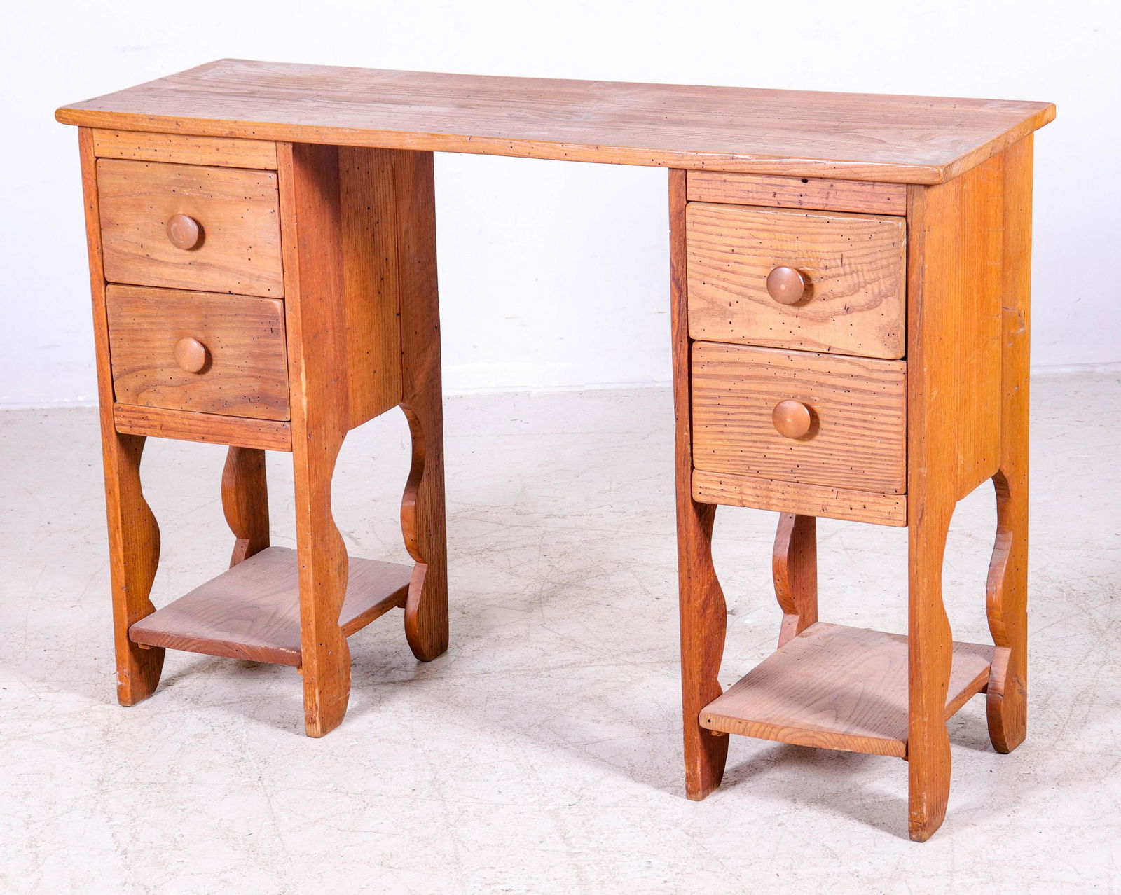 Primitive Chestnut Desk (1 of 2)