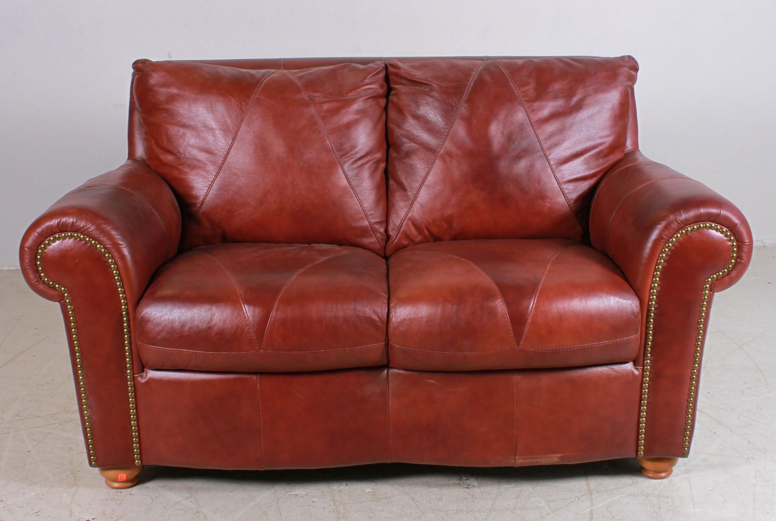 Soft Line Group Italian Leather Loveseat (1 of 2)
