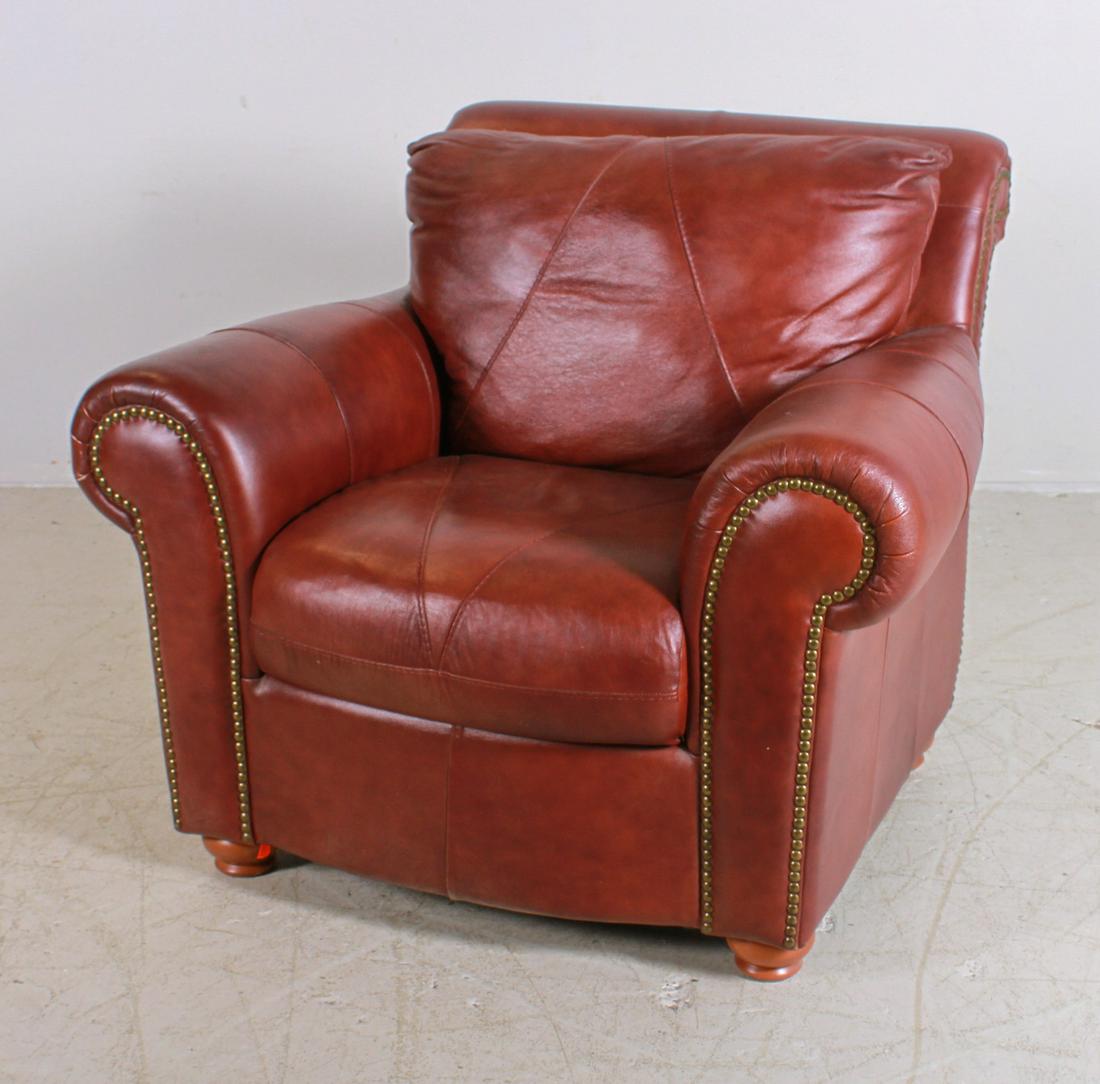 Soft Line Group Italian Leather Club Chair (1 of 2)