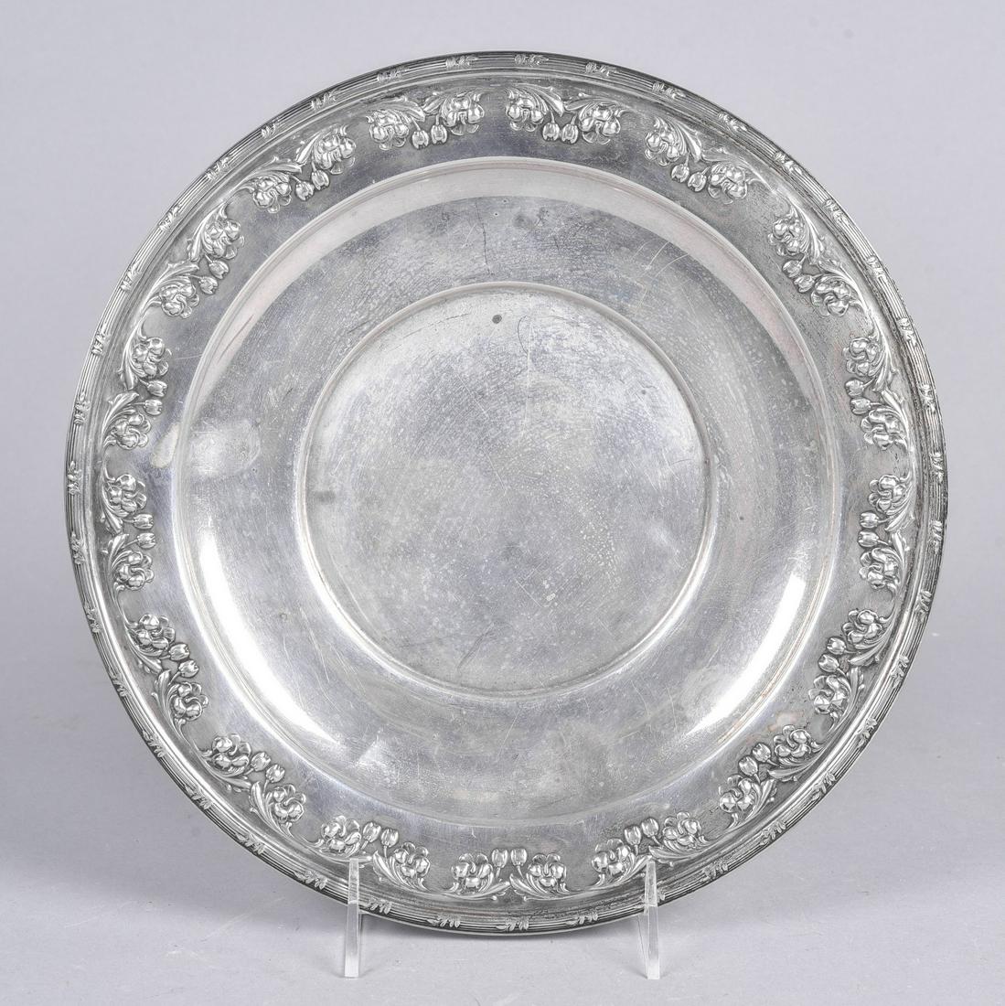 Ellmore Silver Co. Sterling Plate (1 of 2)