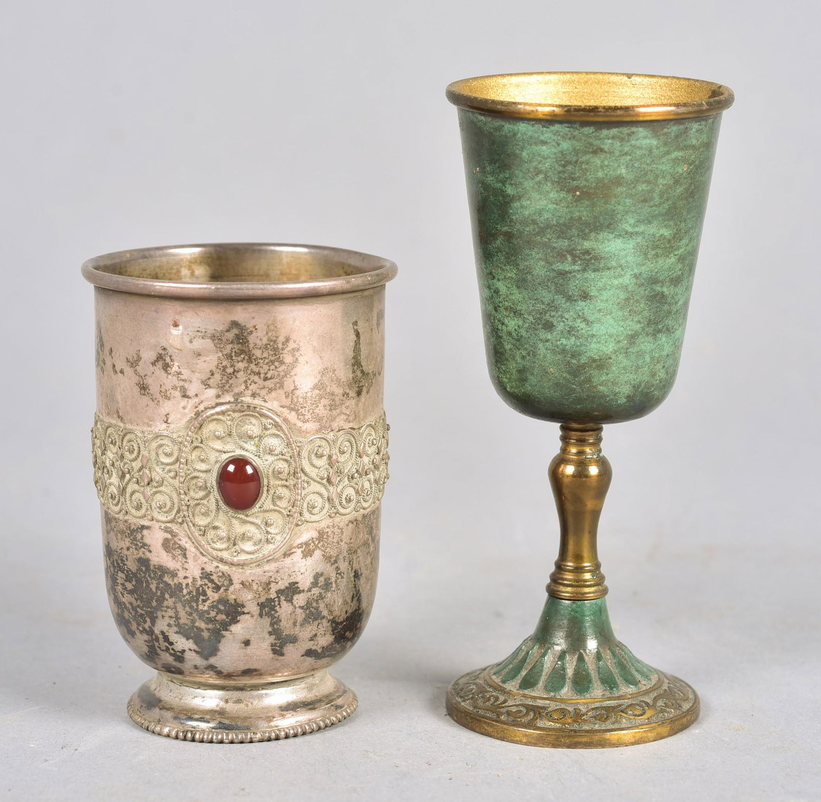 (2) Kiddush Cups, 2.595 TO (1 of 2)