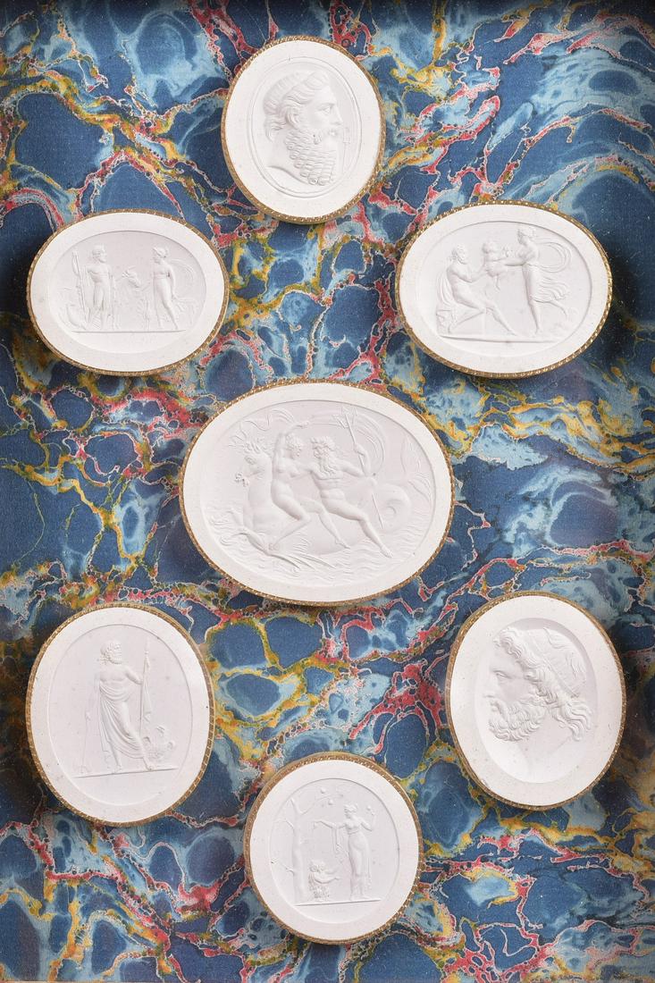 (7) Framed Wedgwood Medallions (1 of 20)