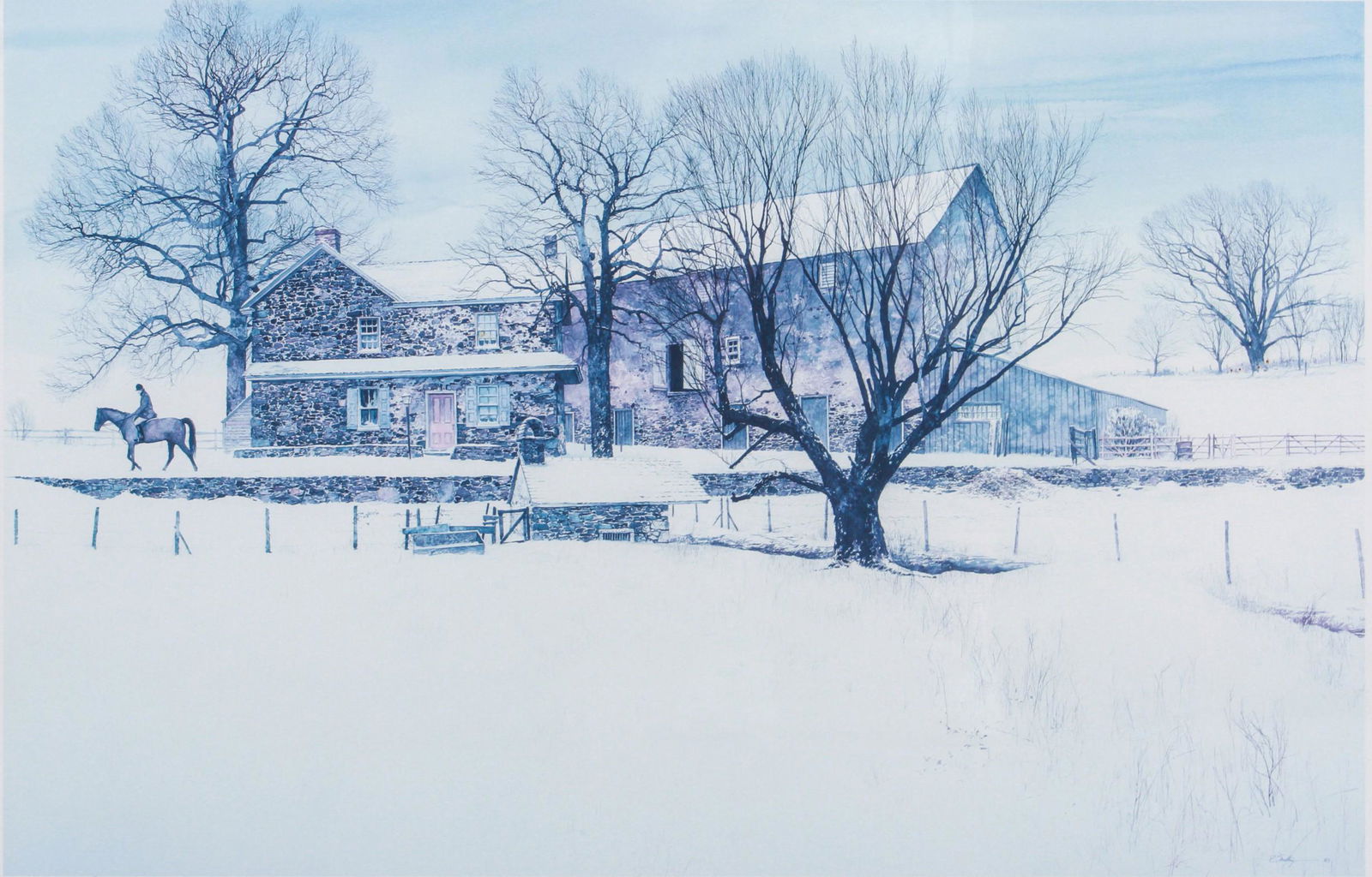 Peter Sculthorpe Print "Season's End" (1 of 4)