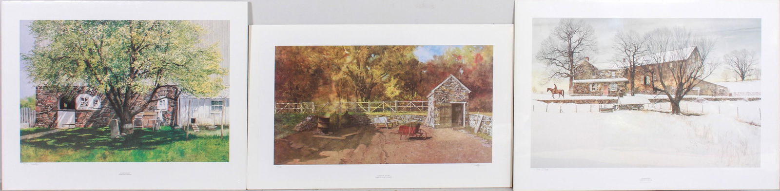 (3) Peter Sculthorpe Signed Prints (1 of 4)
