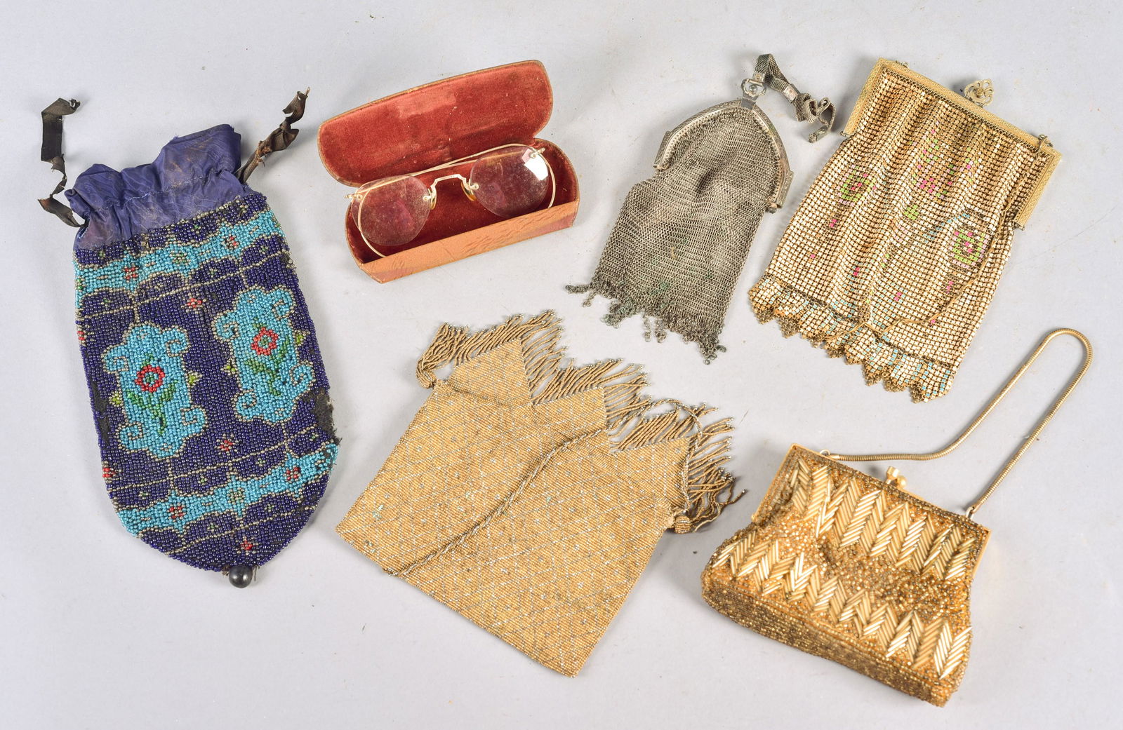(6) Antique Purses and Eyeglasses (1 of 1)