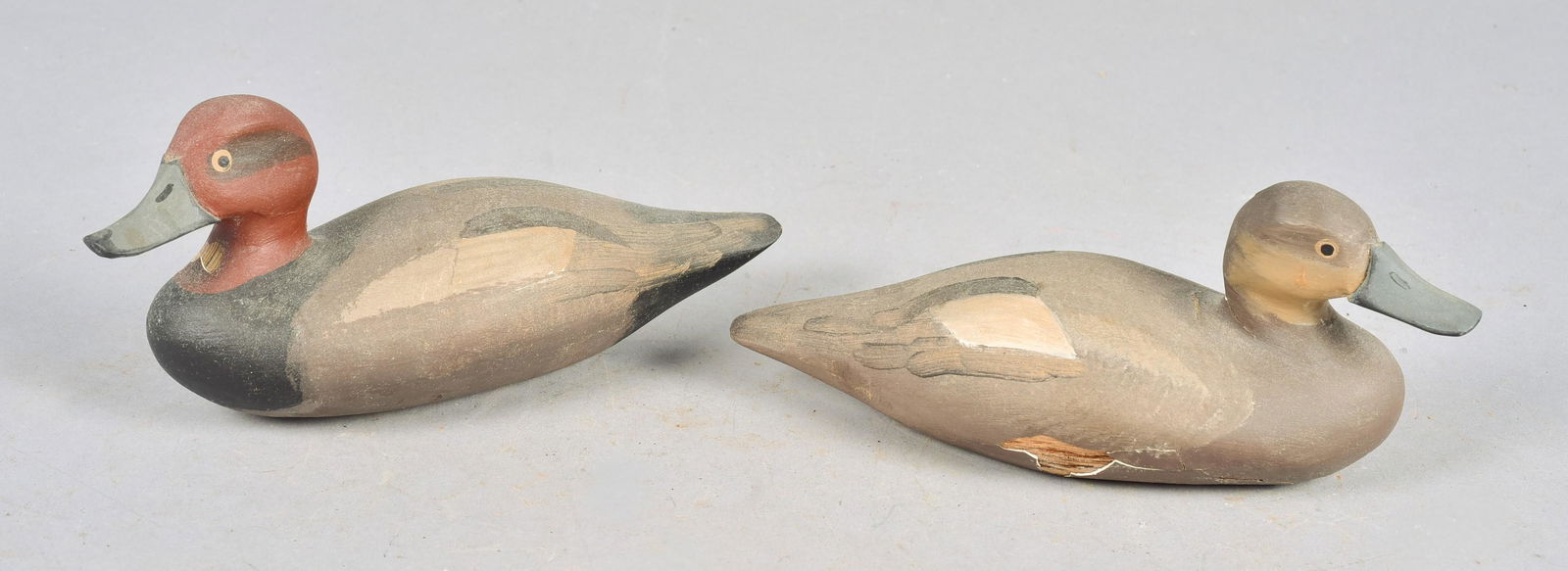(2) 1978 Donald Curry Carved Duck Decoys (1 of 5)