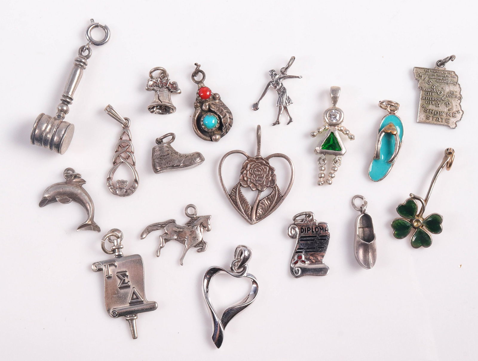 Sterling Silver Charm Lot (1 of 5)