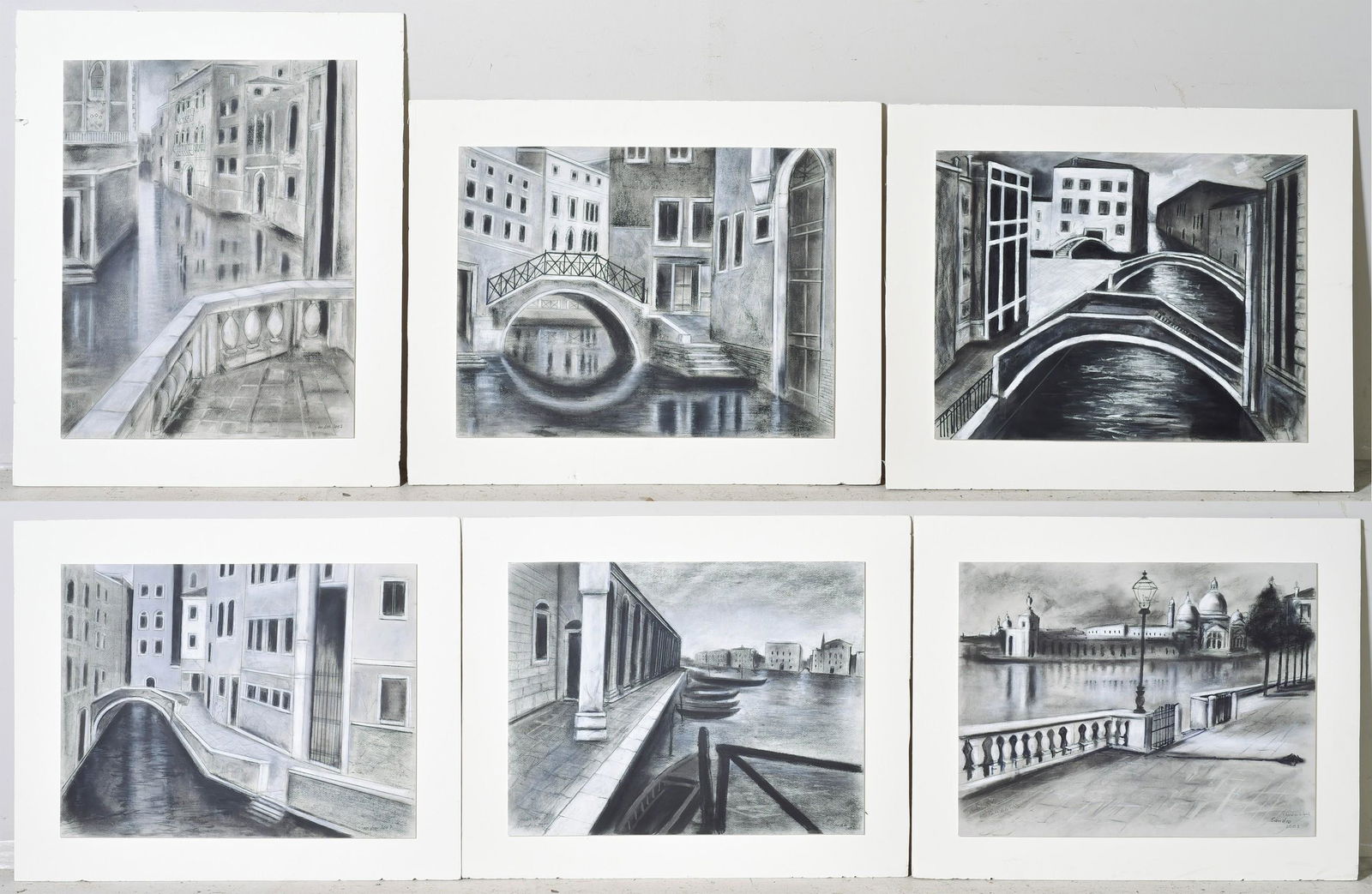 (6) Sandro Diani Charcoal Drawings (1 of 4)