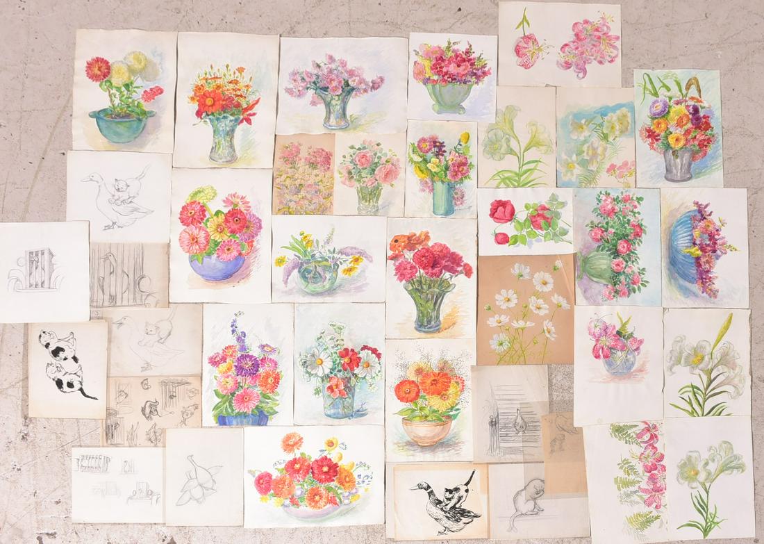 (38) Elizabeth Washington Sketches & Studies (1 of 8)