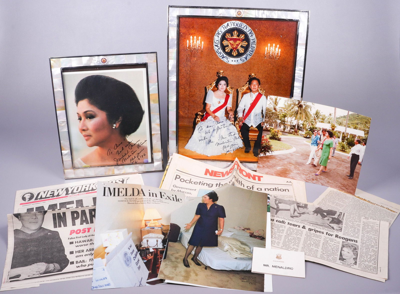 (2) Framed Images Ferdinand and Imelda Marcos (1 of 2)