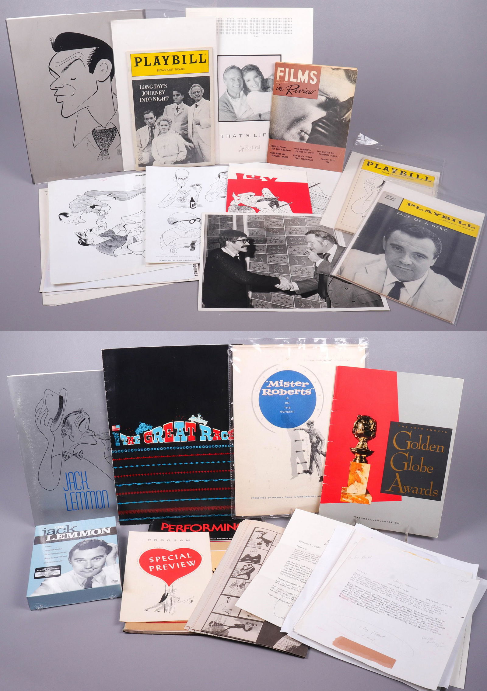 Jack Lemmon Affiliated Lot (1 of 3)
