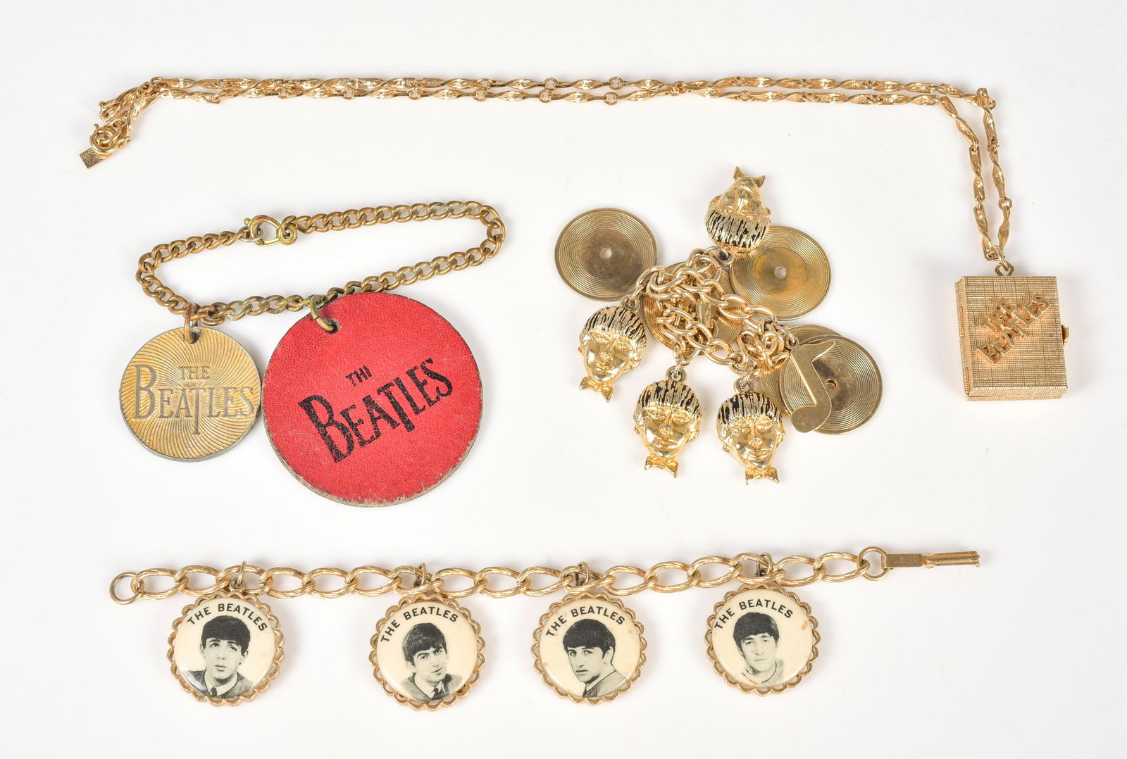 (4) Beatles Bracelets & Necklace (1 of 4)
