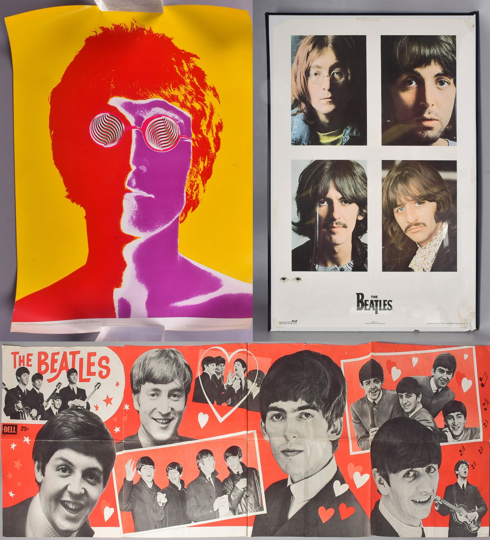 (3) Beatles Posters (1 of 4)