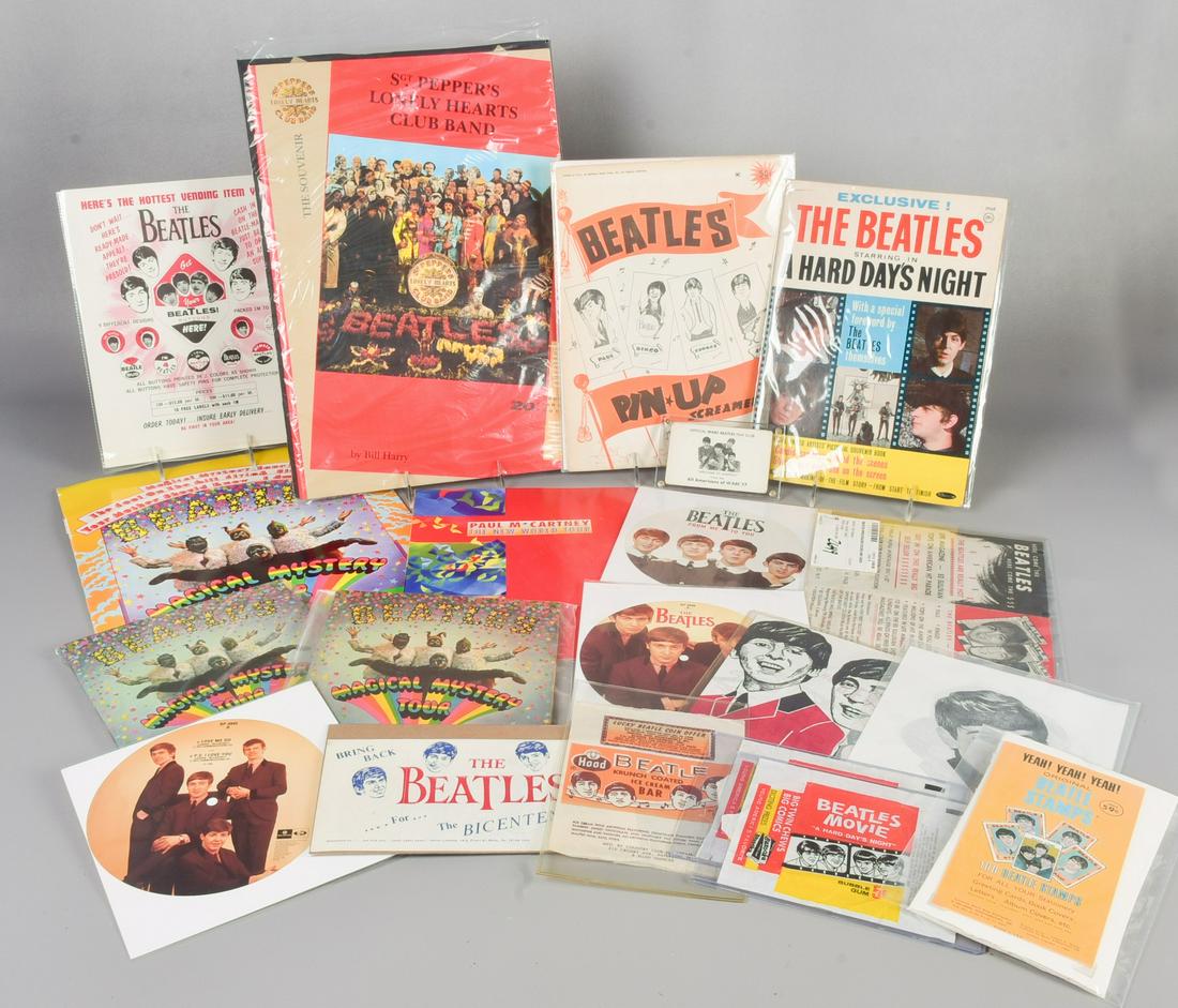 Lot of Beatles Ephemera (1 of 5)