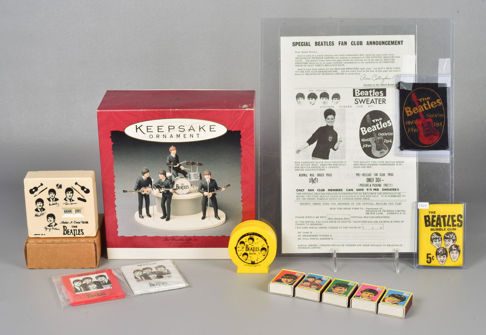 (12) Beatles Items (1 of 3)