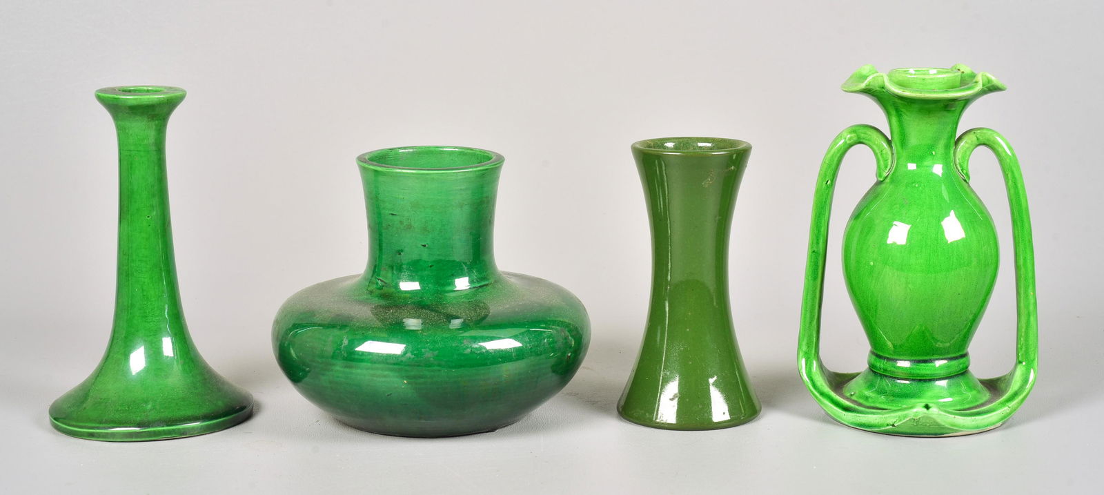 (4) Pcs Japanese Awaji Porcelain (1 of 2)