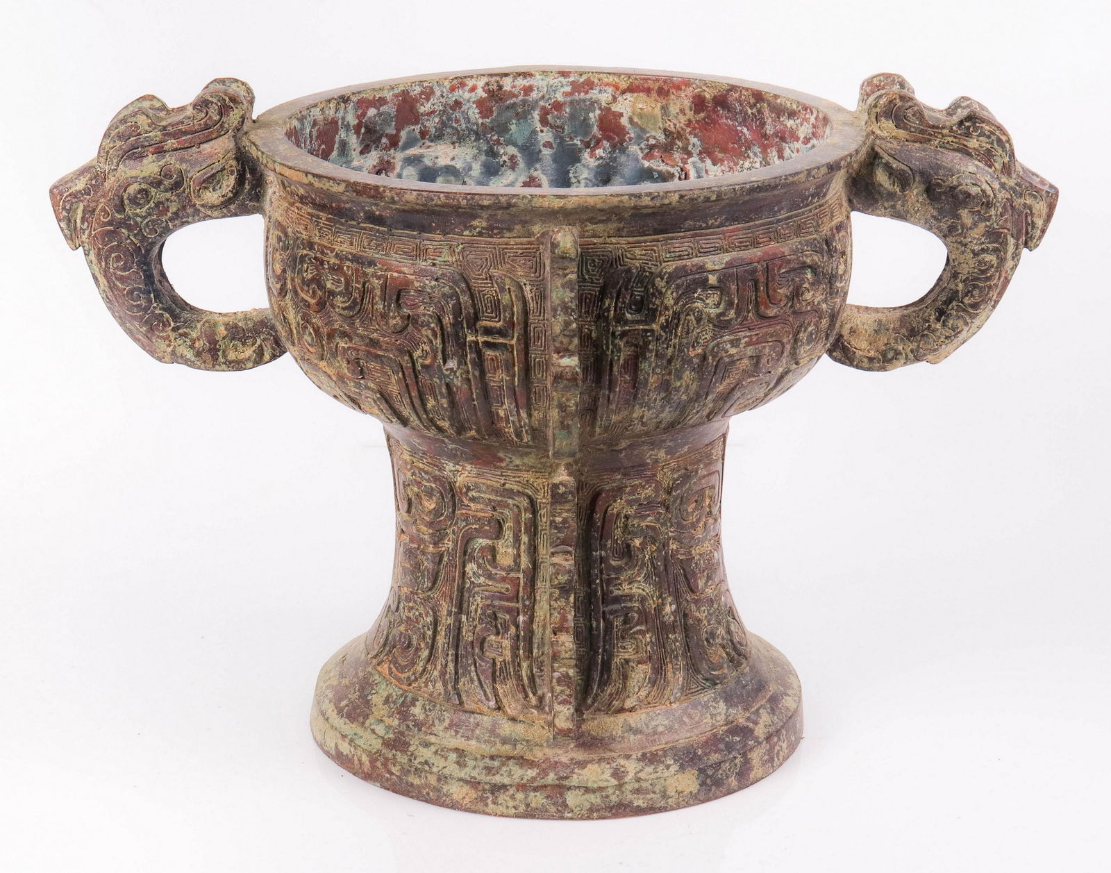 Chinese Archaistic Bronze Vessel (1 of 4)