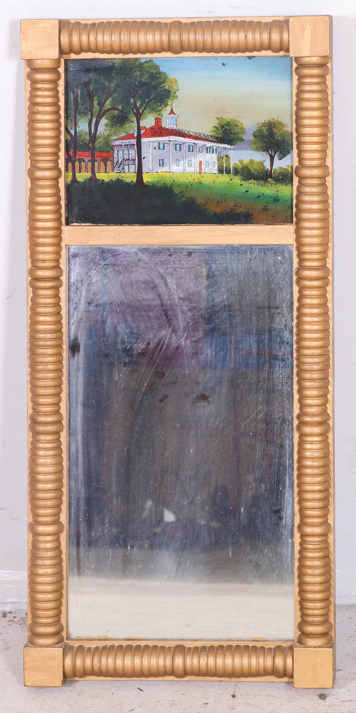 Gilt Federal wall mirror (1 of 2)