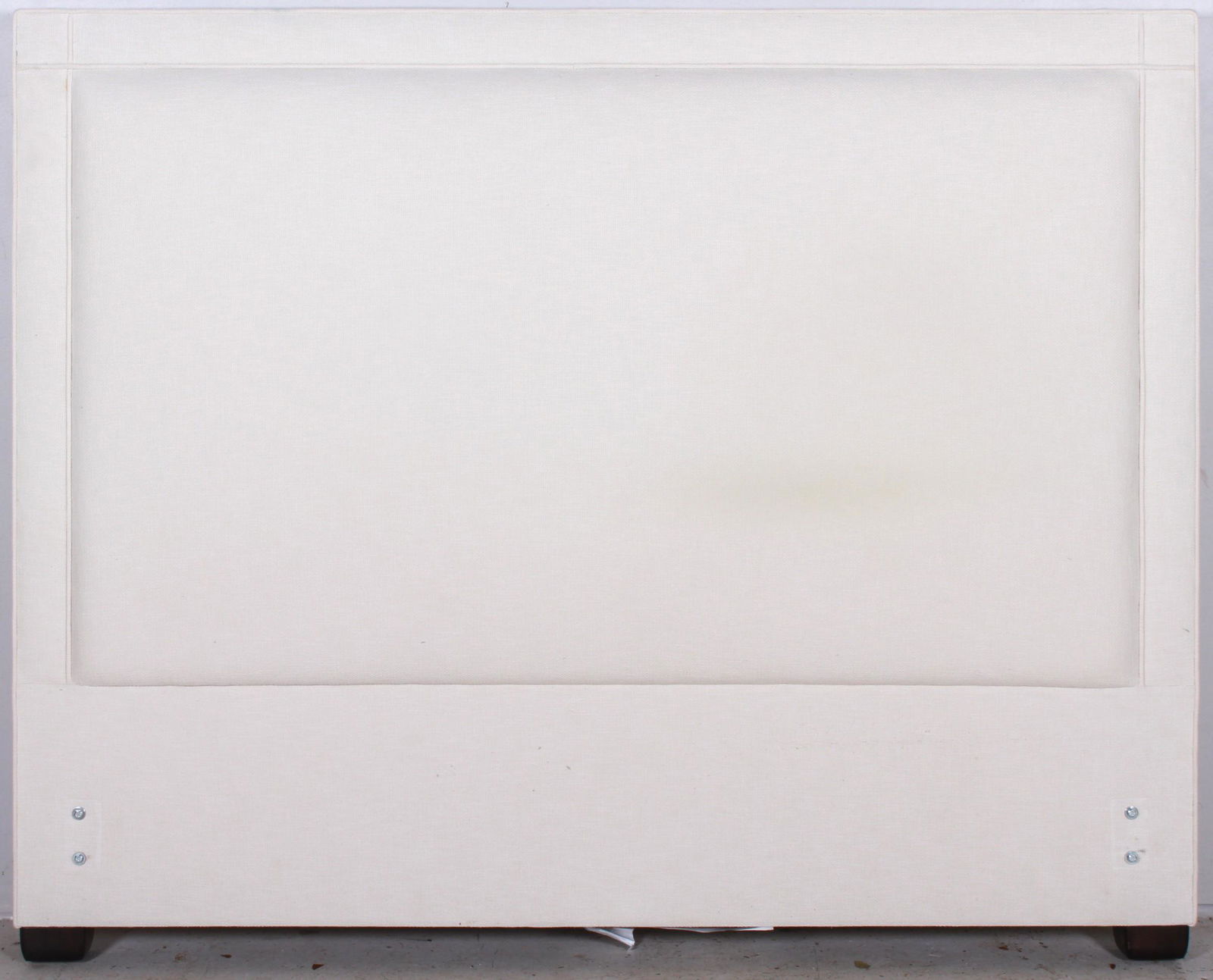 Cream upholstered Queen size headboard (1 of 1)